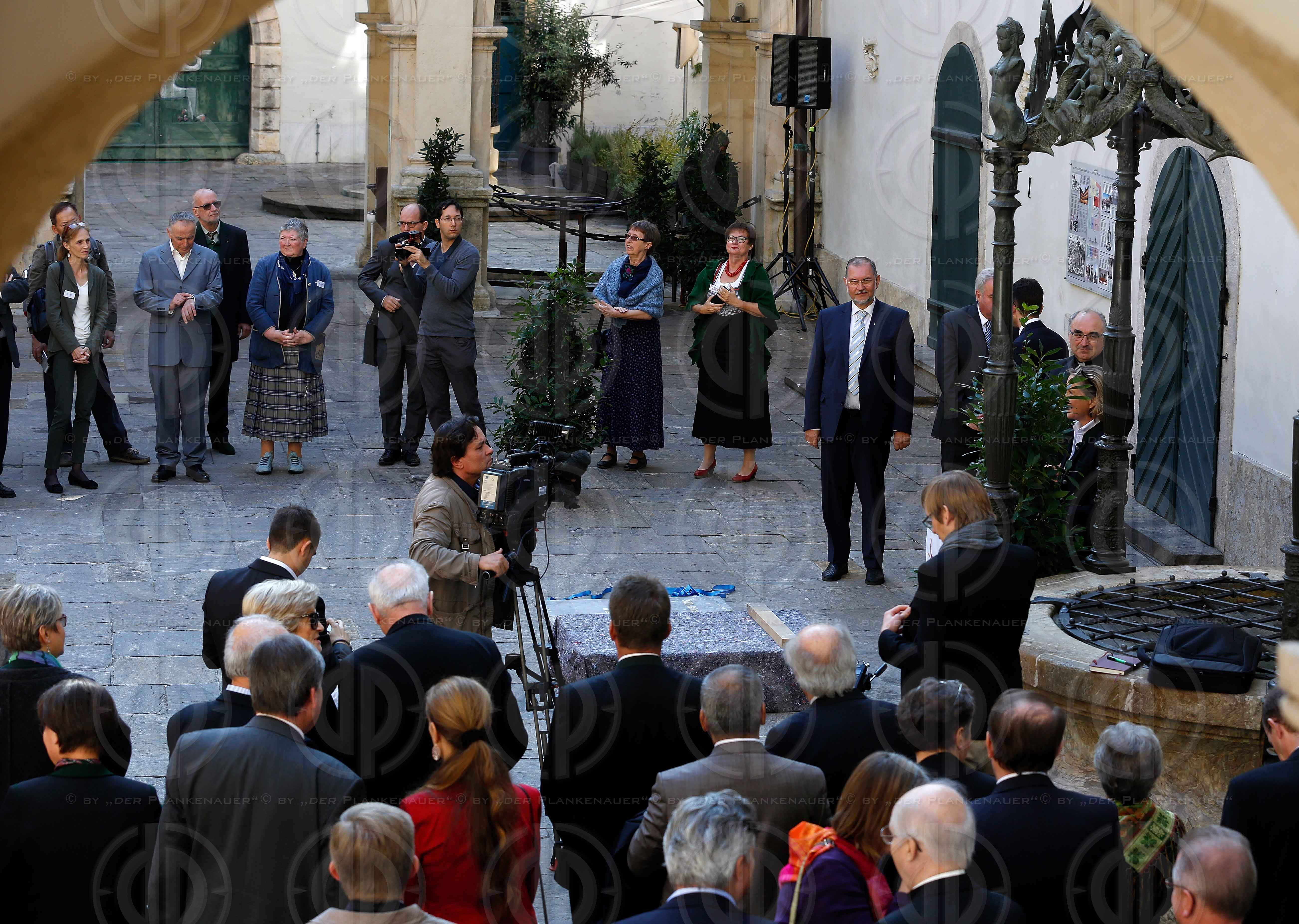 Festakt 500 Jahre Reformation - Verlegung Gedenkstein