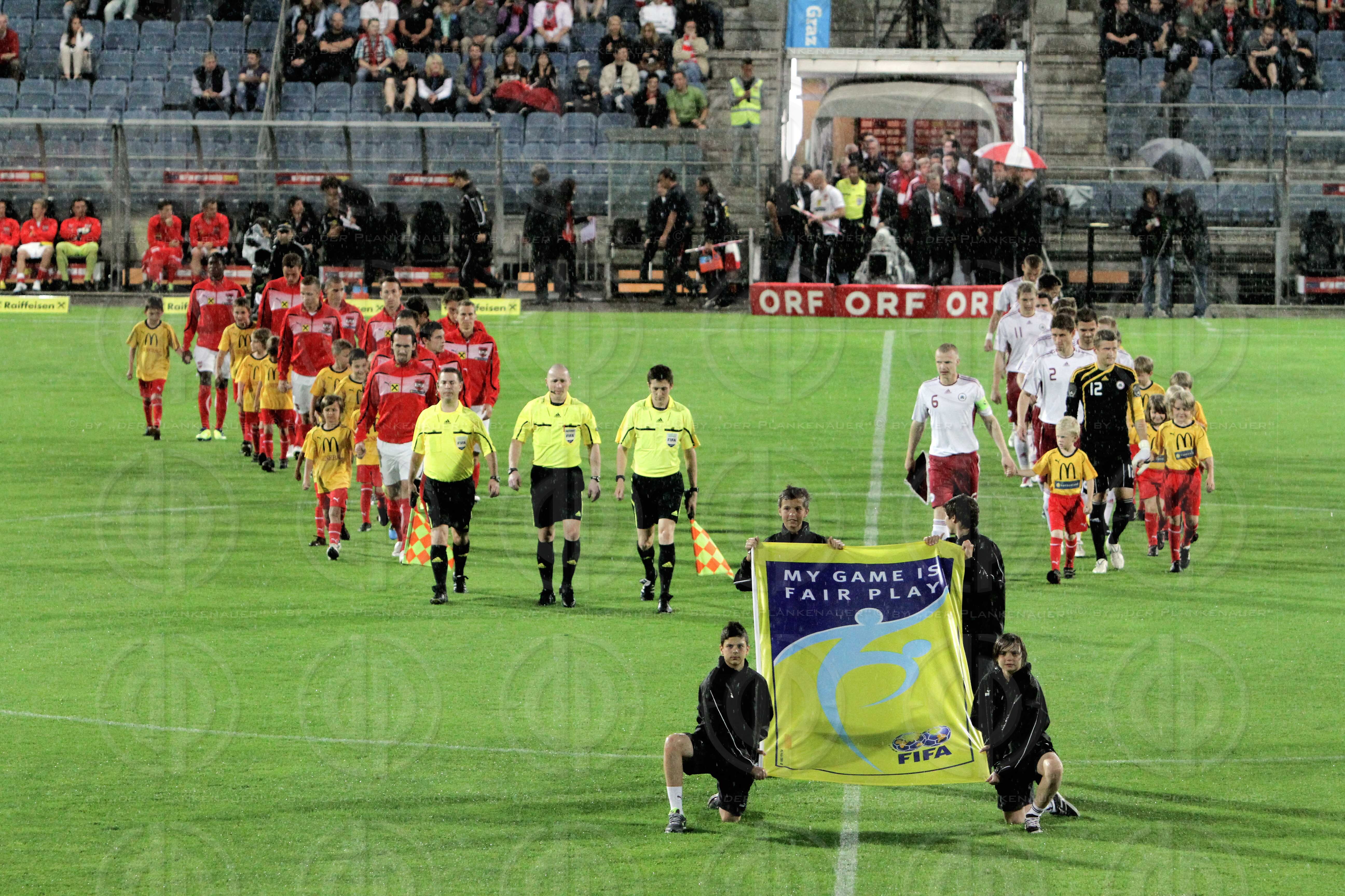 Burgenland Länderspiel Österreich vs. Lettland (3:1)