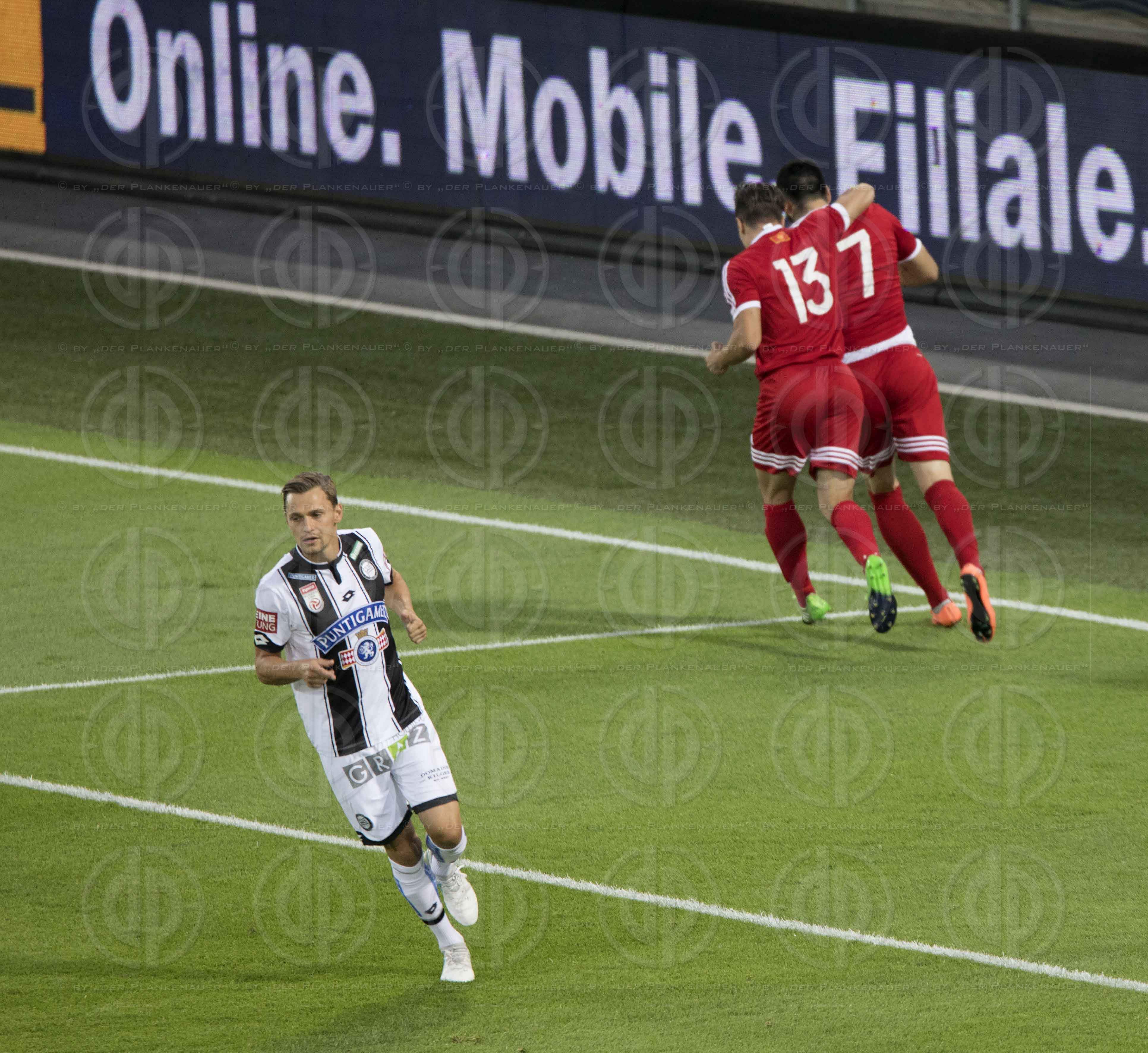 SK Sturm vs. FK Mladost Podgorica (0:1)