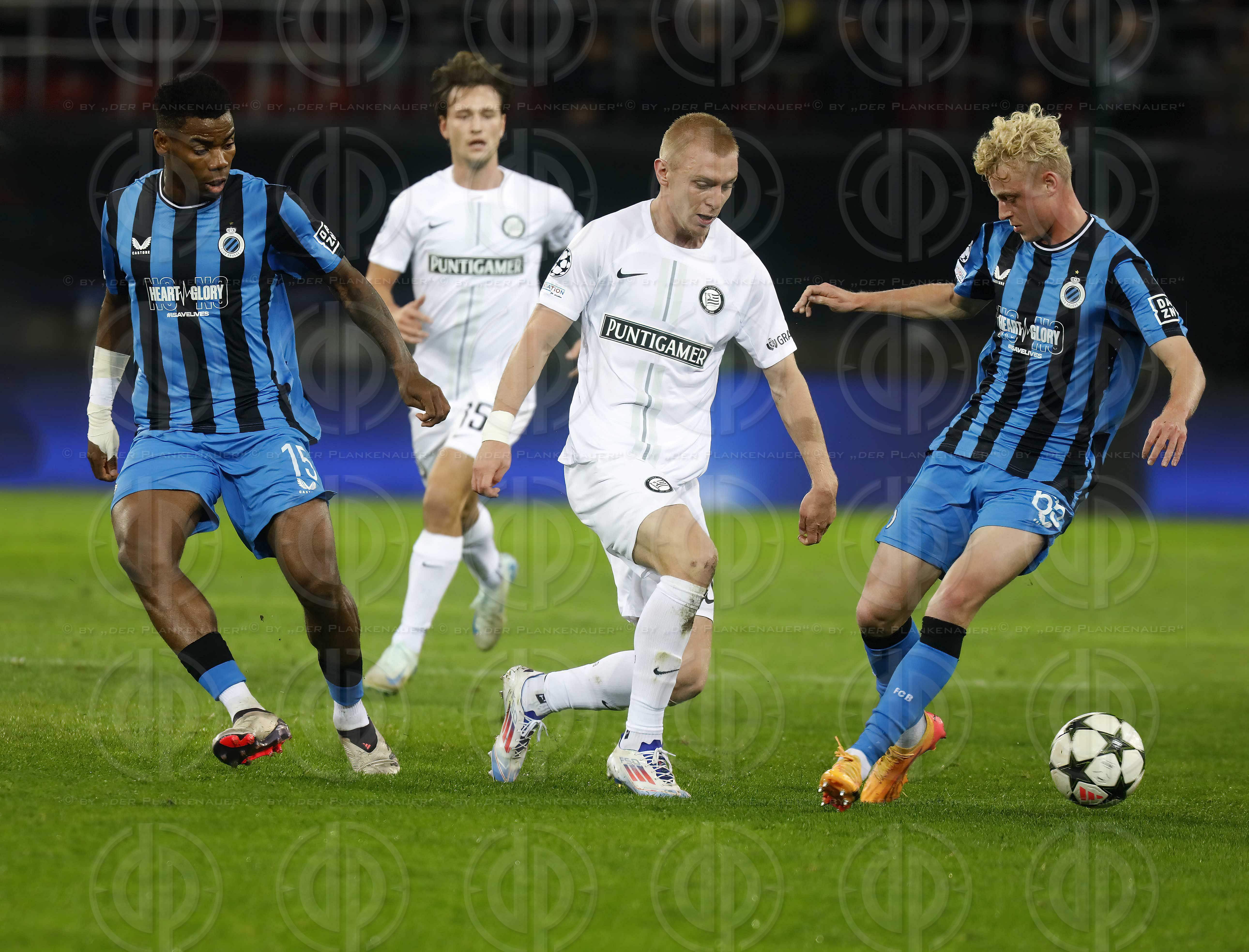 UEFA Champions League SK  Sturm vs. FC Brügge (0:1) in Klagenfu