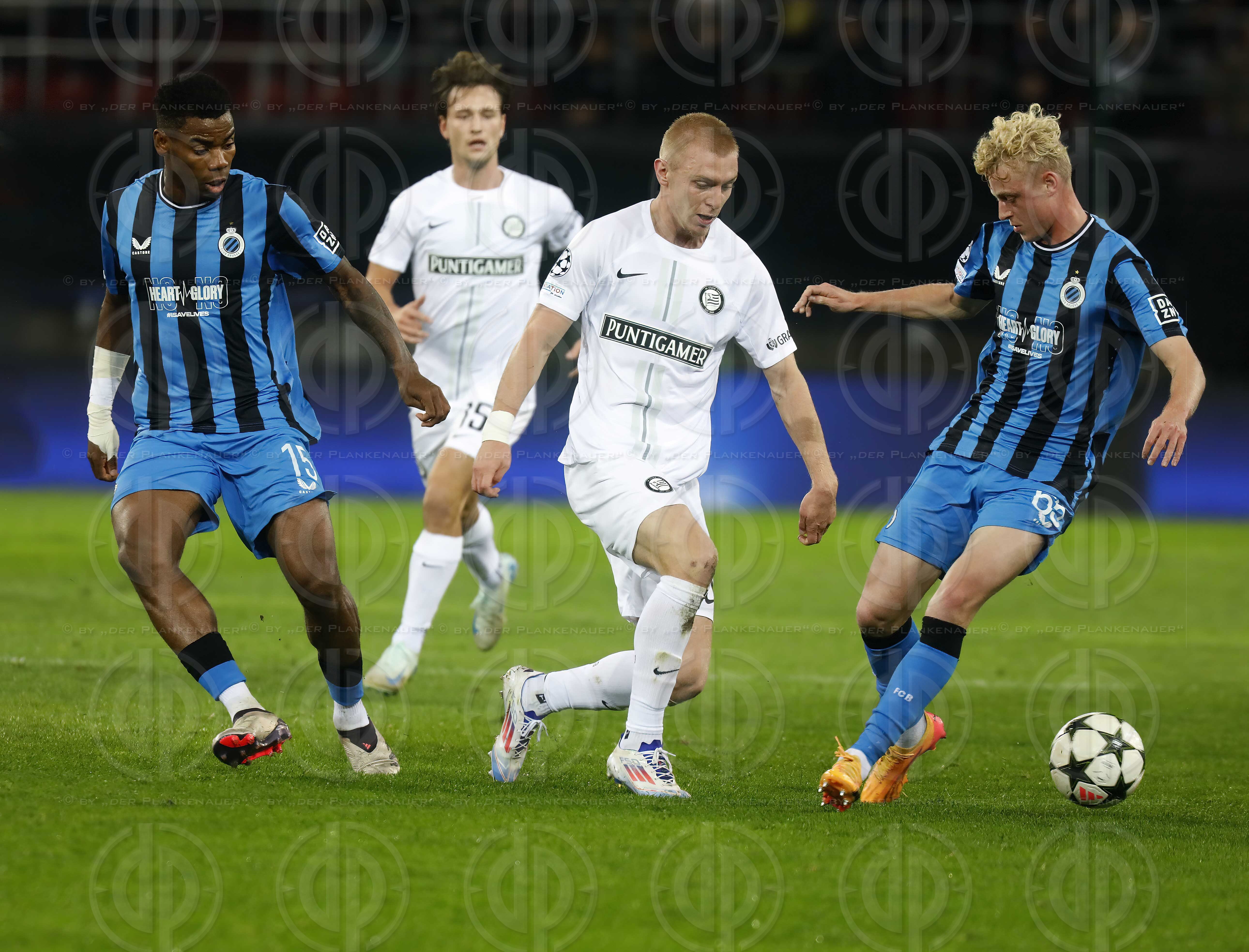 UEFA Champions League SK  Sturm vs. FC Brügge (0:1) in Klagenfu