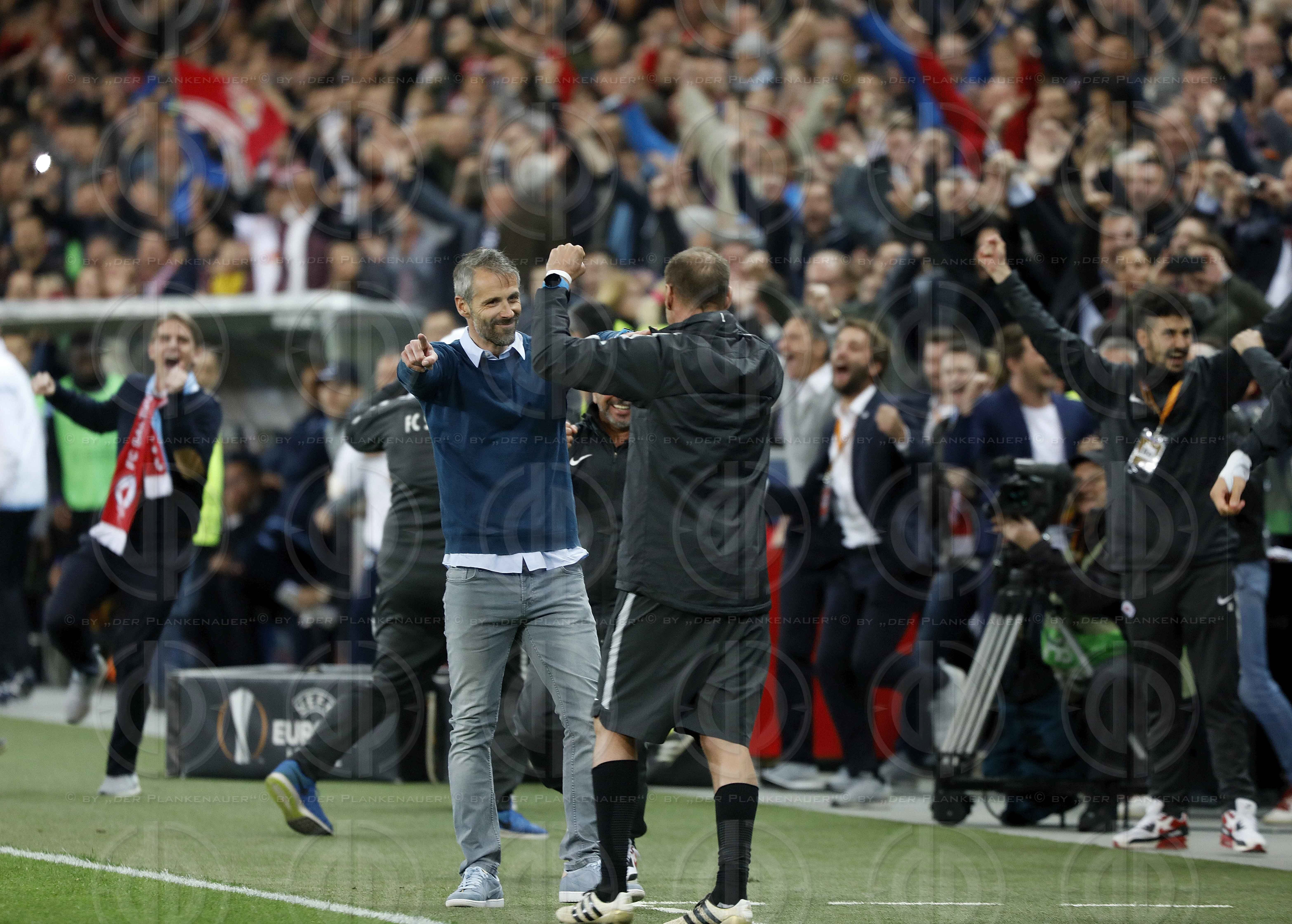 EL FC Salzburg vs. Lazio Rom (4:1)