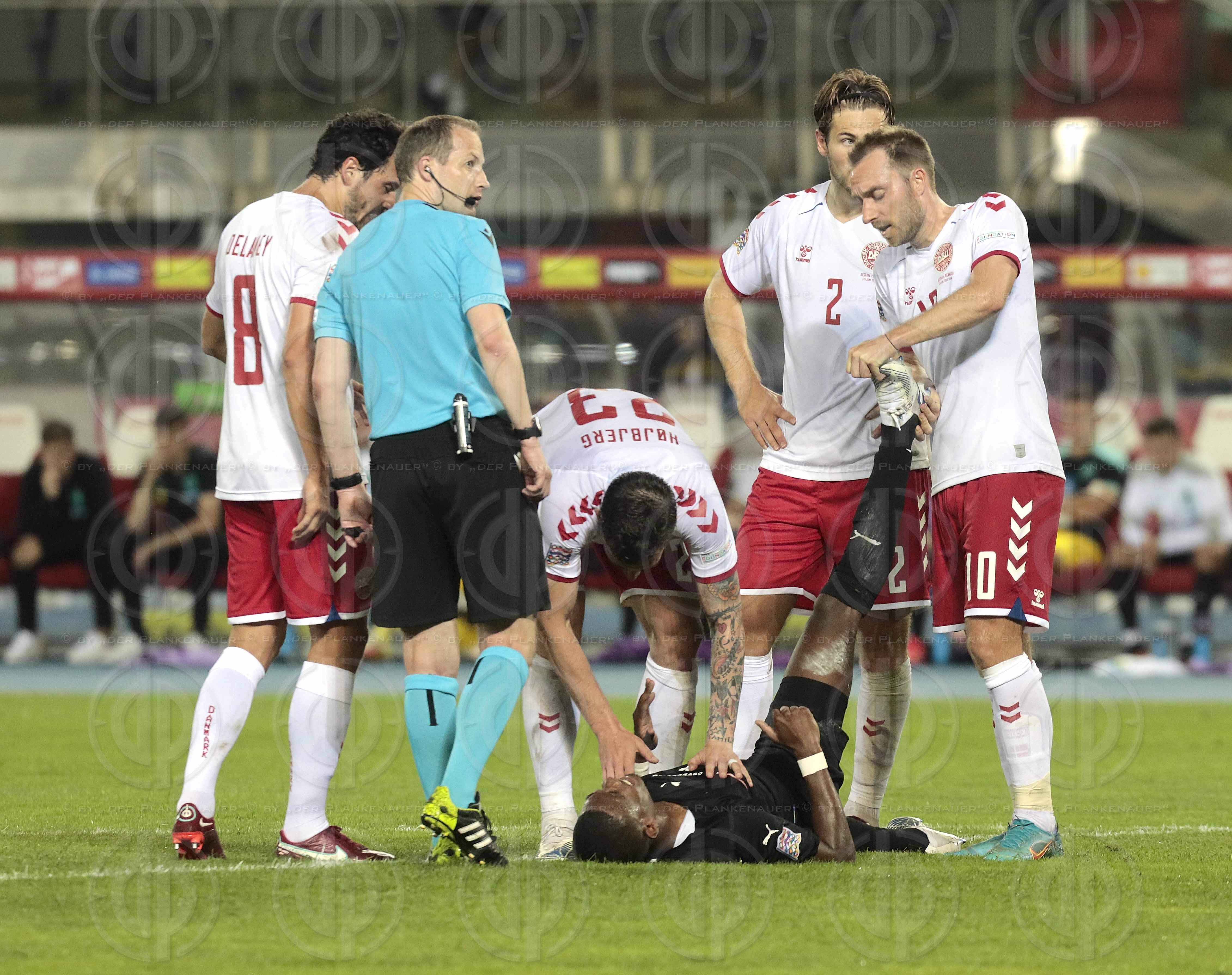 UNL Österreich vs. Dänemark (1:2) am 06.06.2022