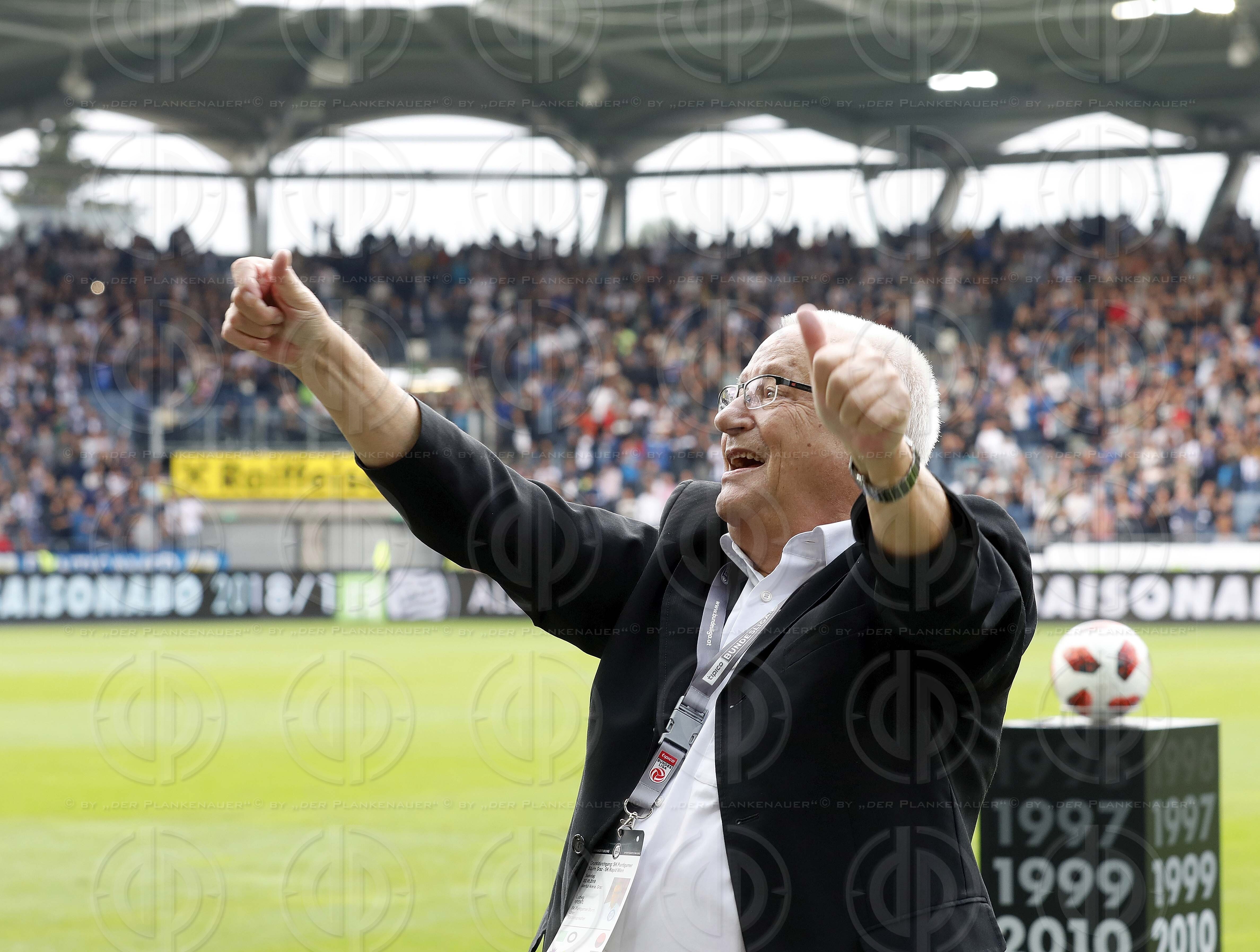 SK Sturm vs. SK Rapid (1:1) - Abschied KRENTL