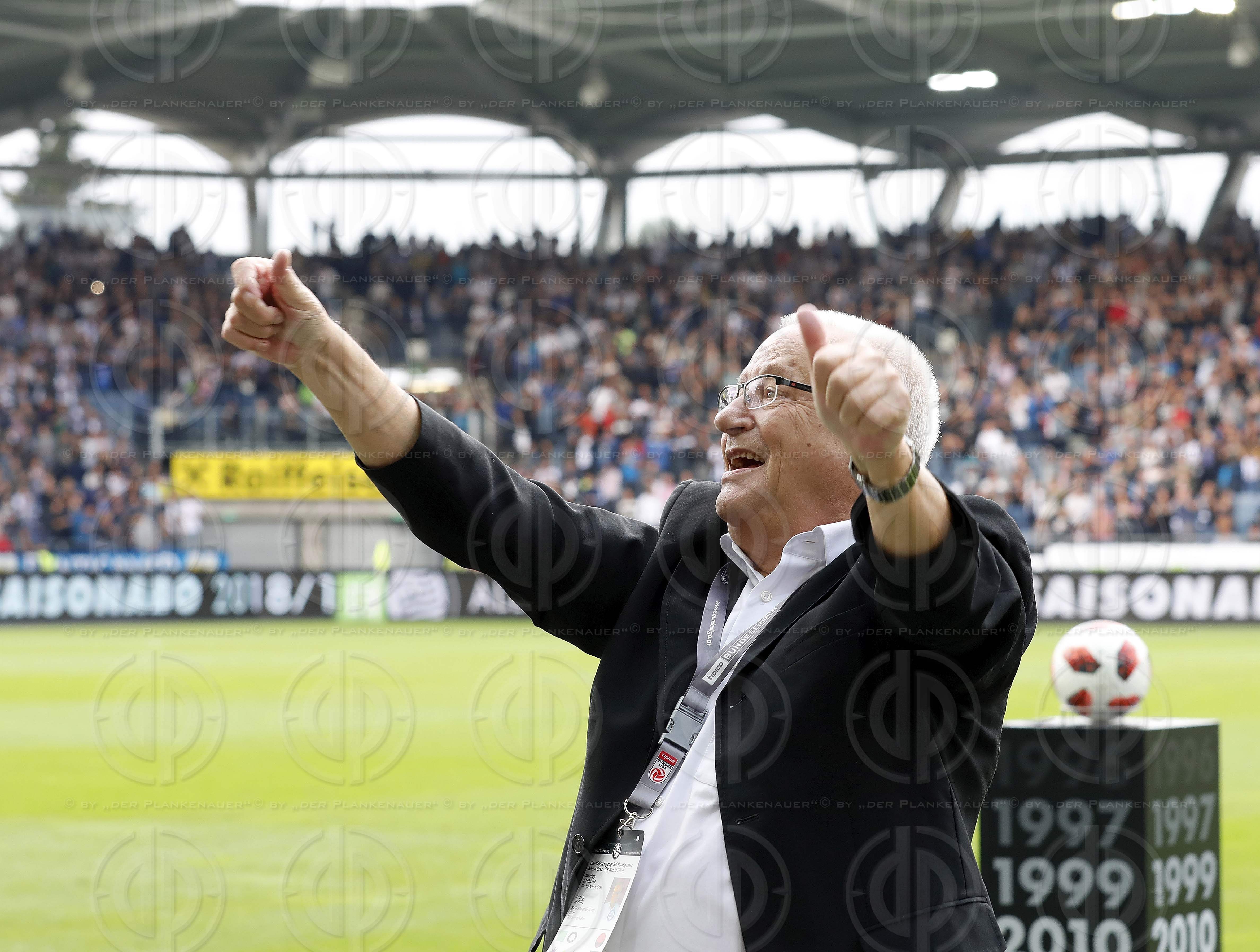 SK Sturm vs. SK Rapid (1:1) - Abschied KRENTL