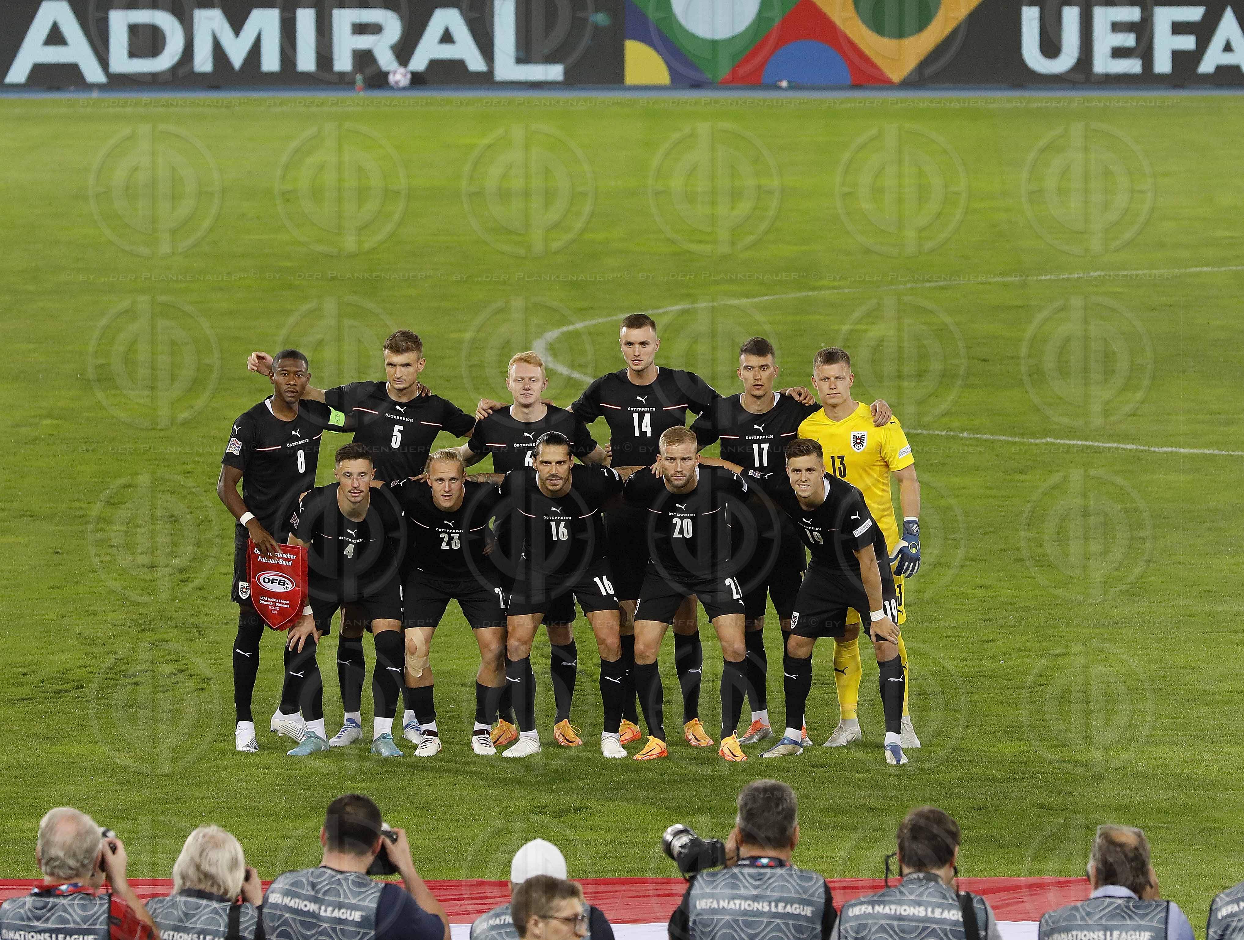 UNL Österreich vs. Dänemark (1:2) am 06.06.2022