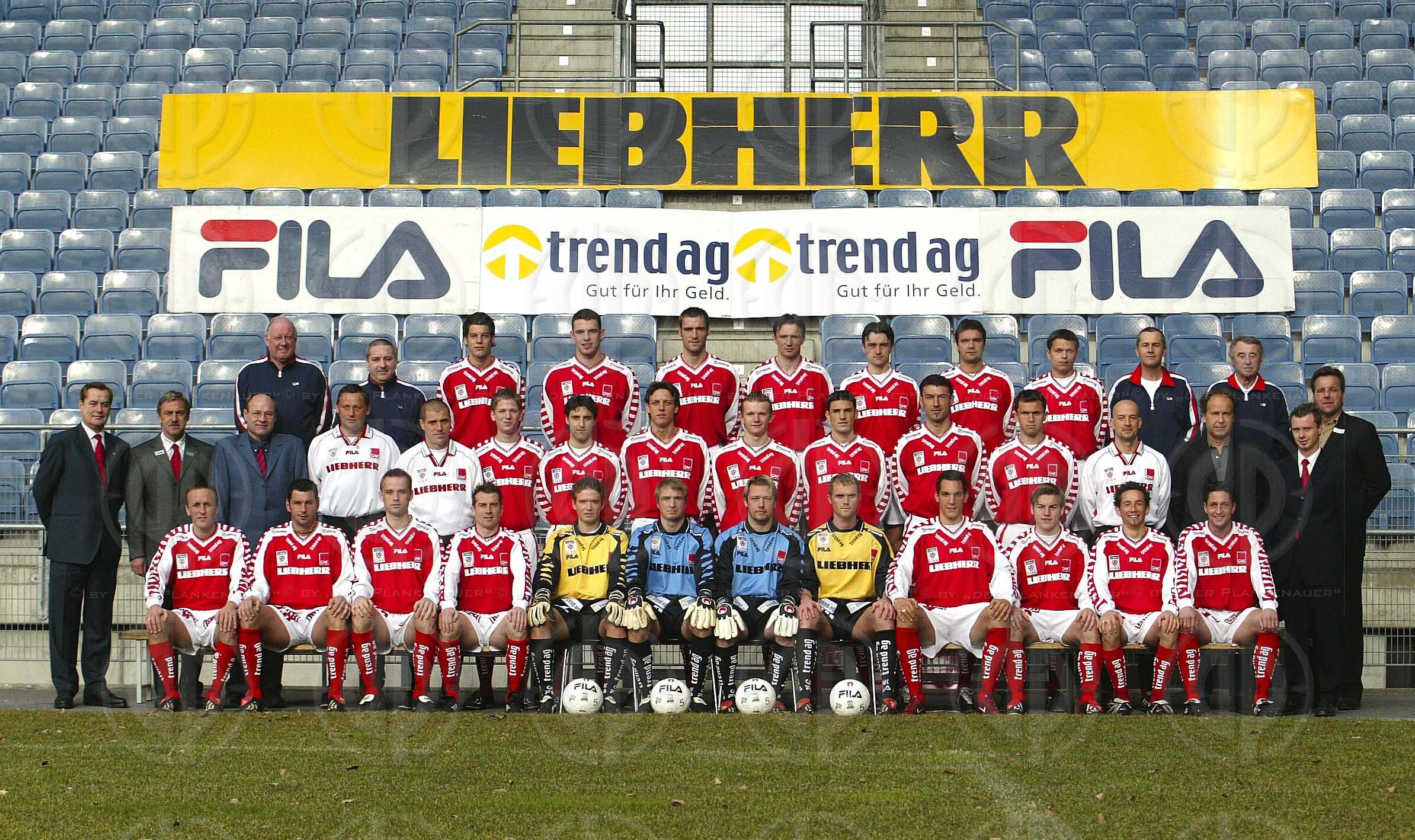 GAK Kaderfoto und Meisterfoto 2004