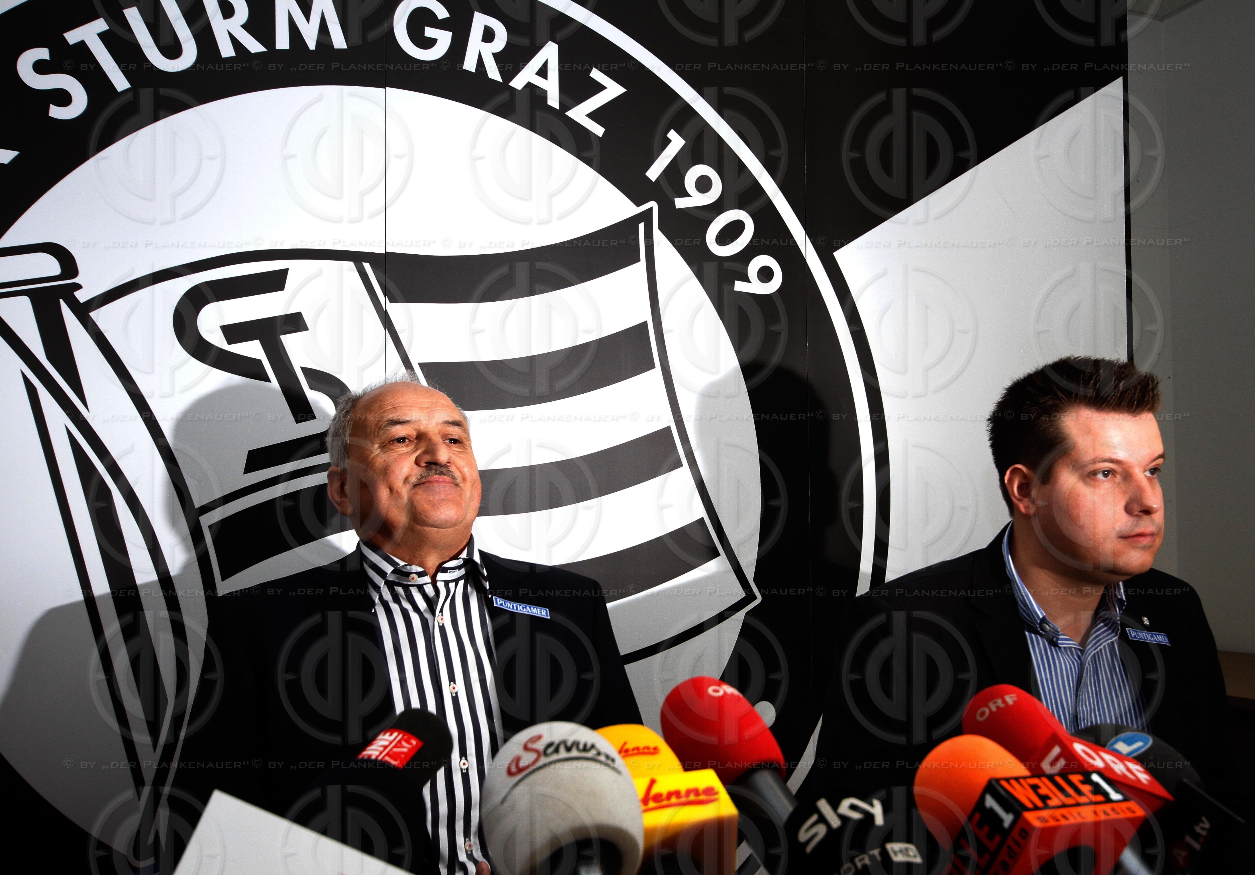 SK Sturm Pressekonferenz