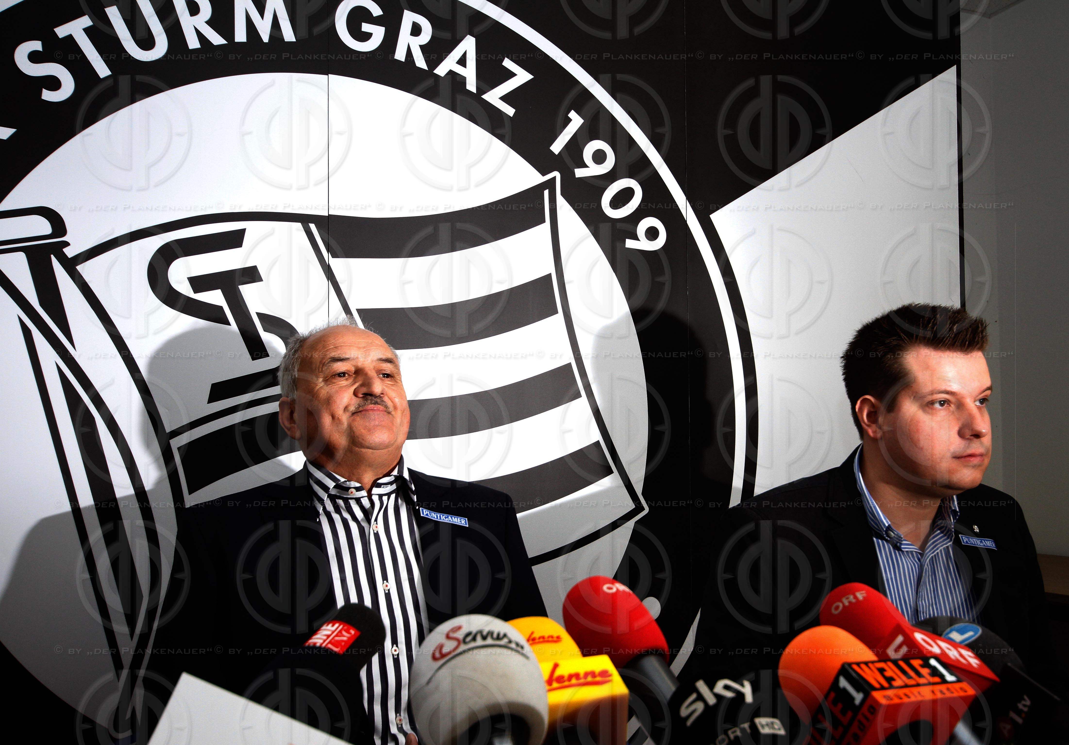 SK Sturm Pressekonferenz