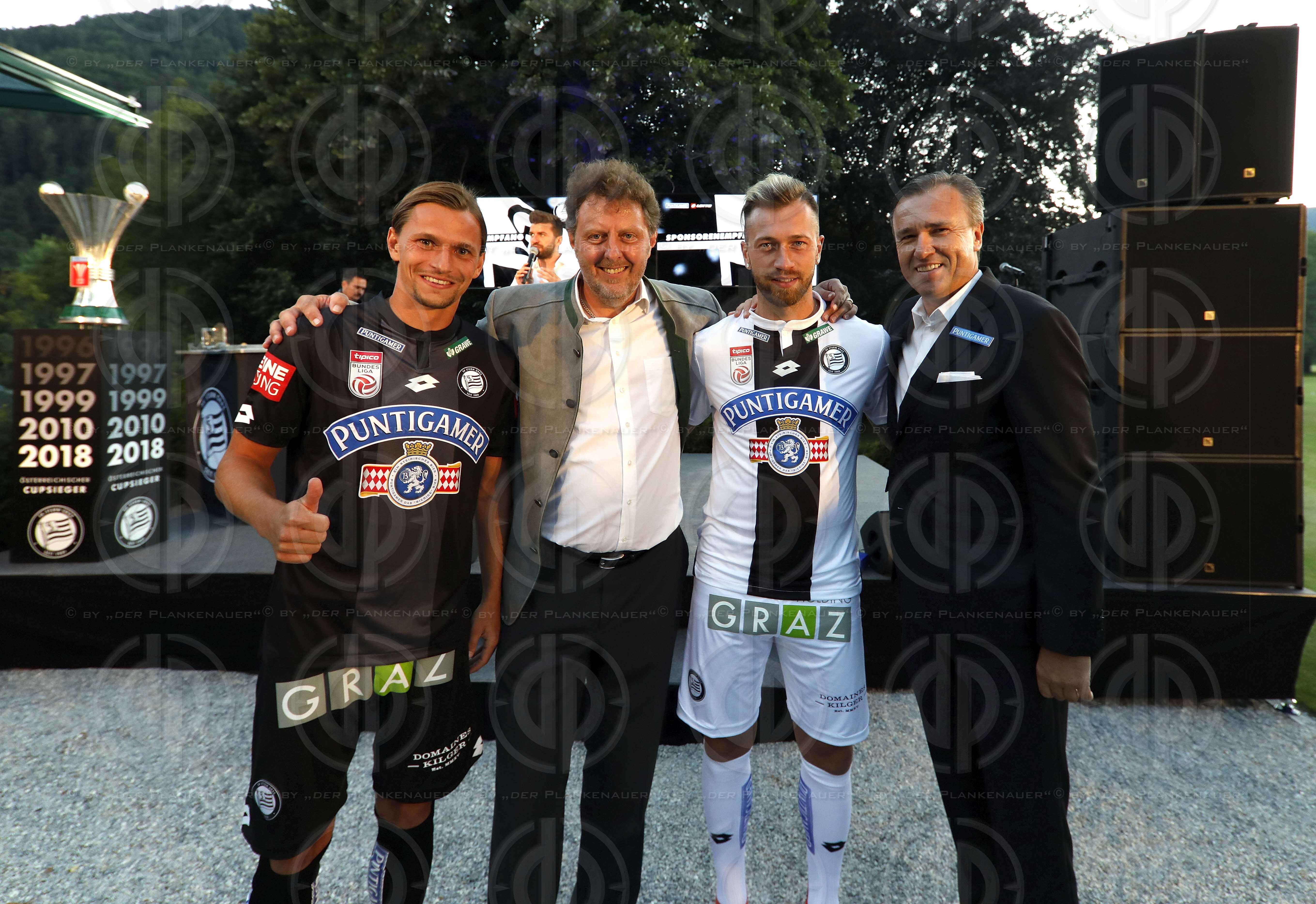 SK Sturm Sponsorenempfang und Mannschaftspraesentation