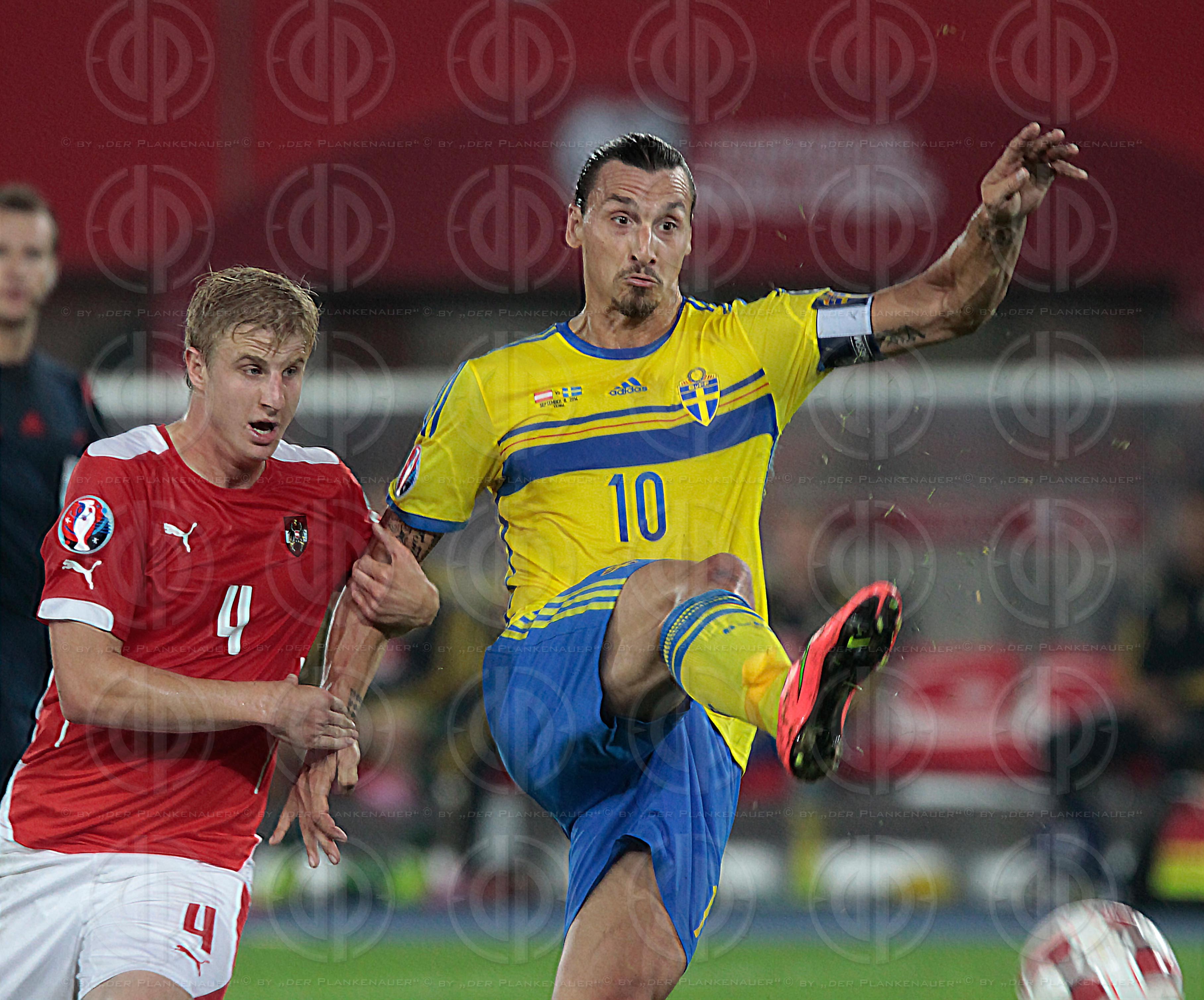 EM 2016-Qualifikationsrunde Oesterreich vs. Schweden (1:1)