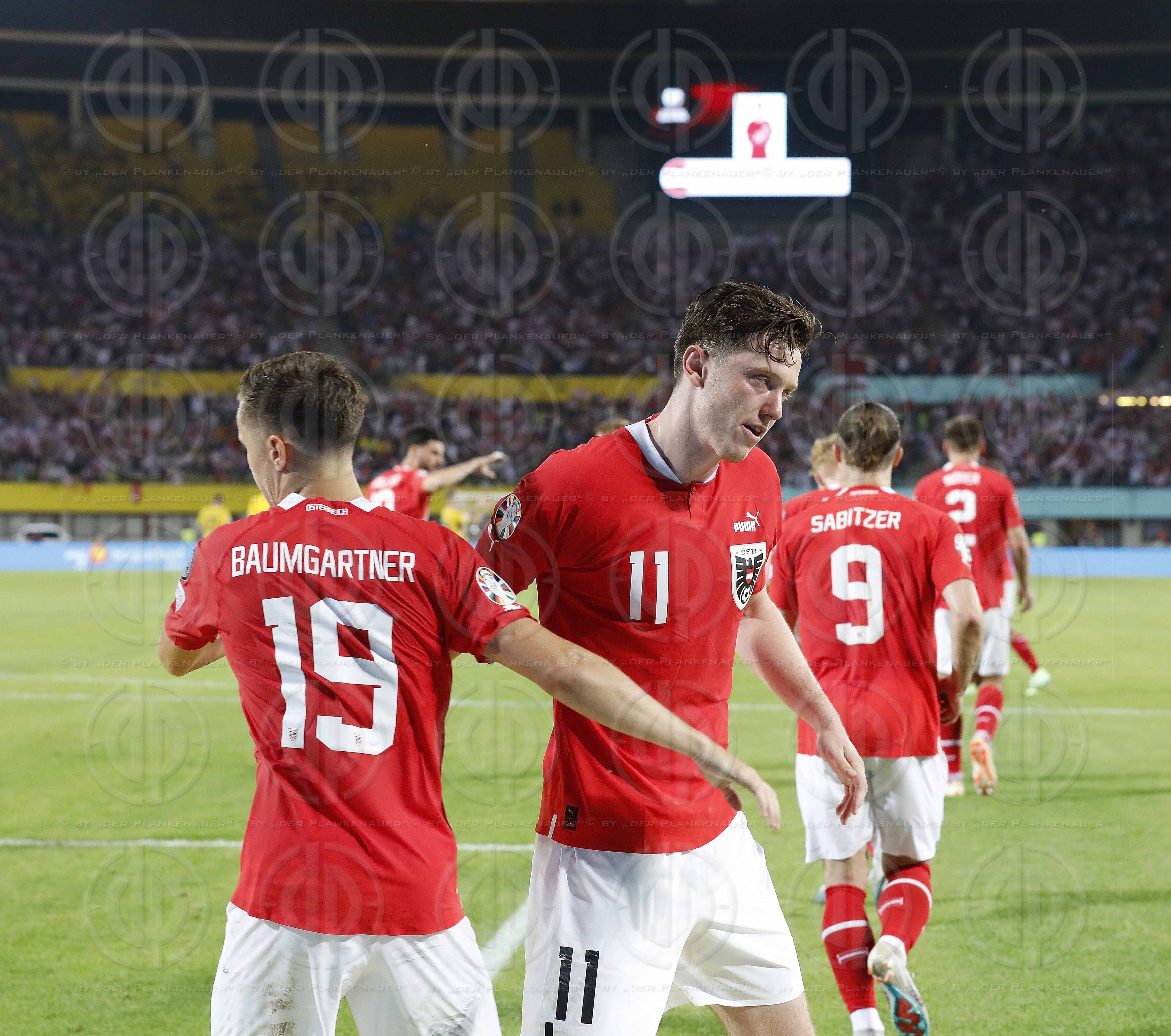 Österreich vs. Schweden (2:0) am 29.06.2023