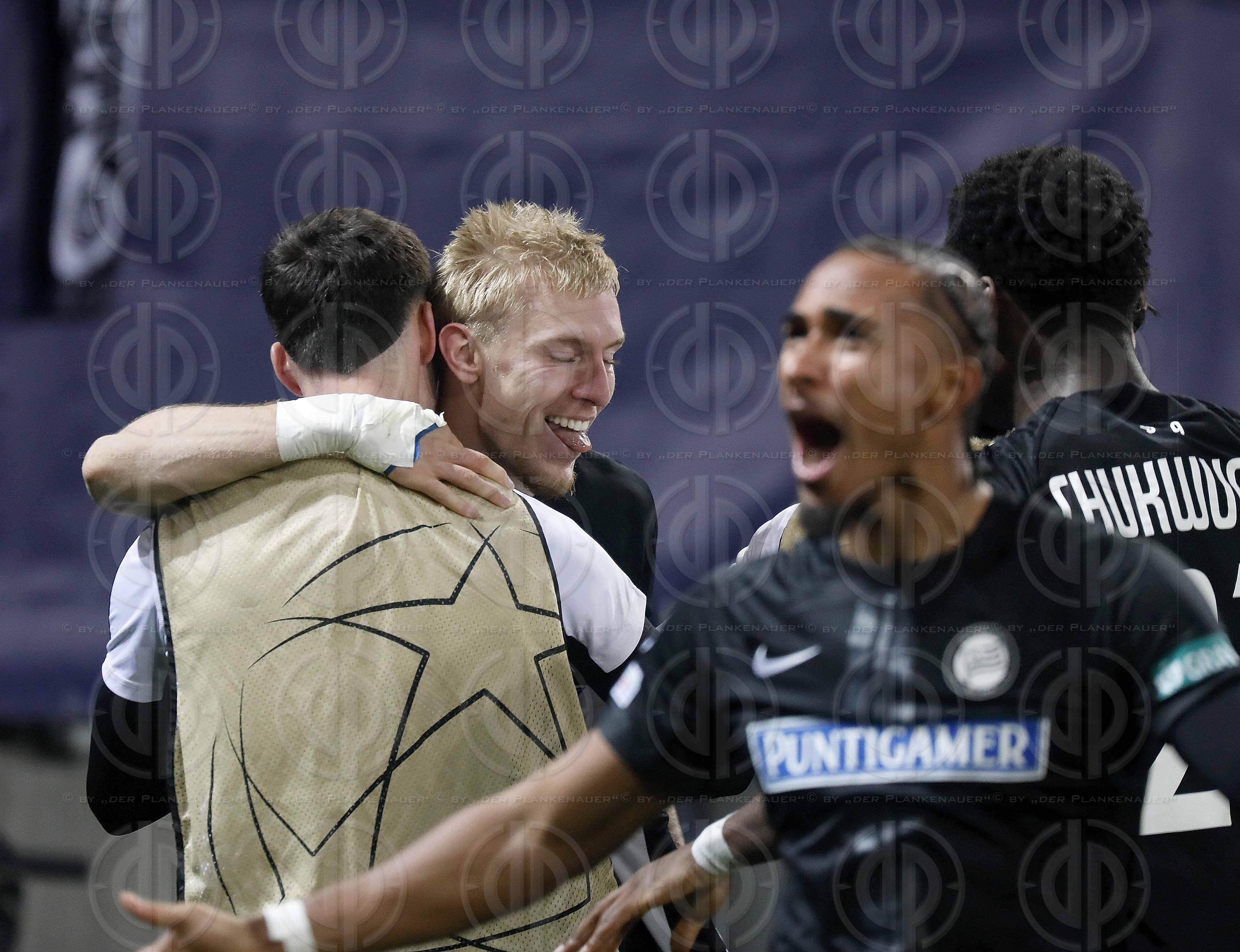 UEFA Champions League SK Sturm vs. Girona (1:0) in Klagenfurt a