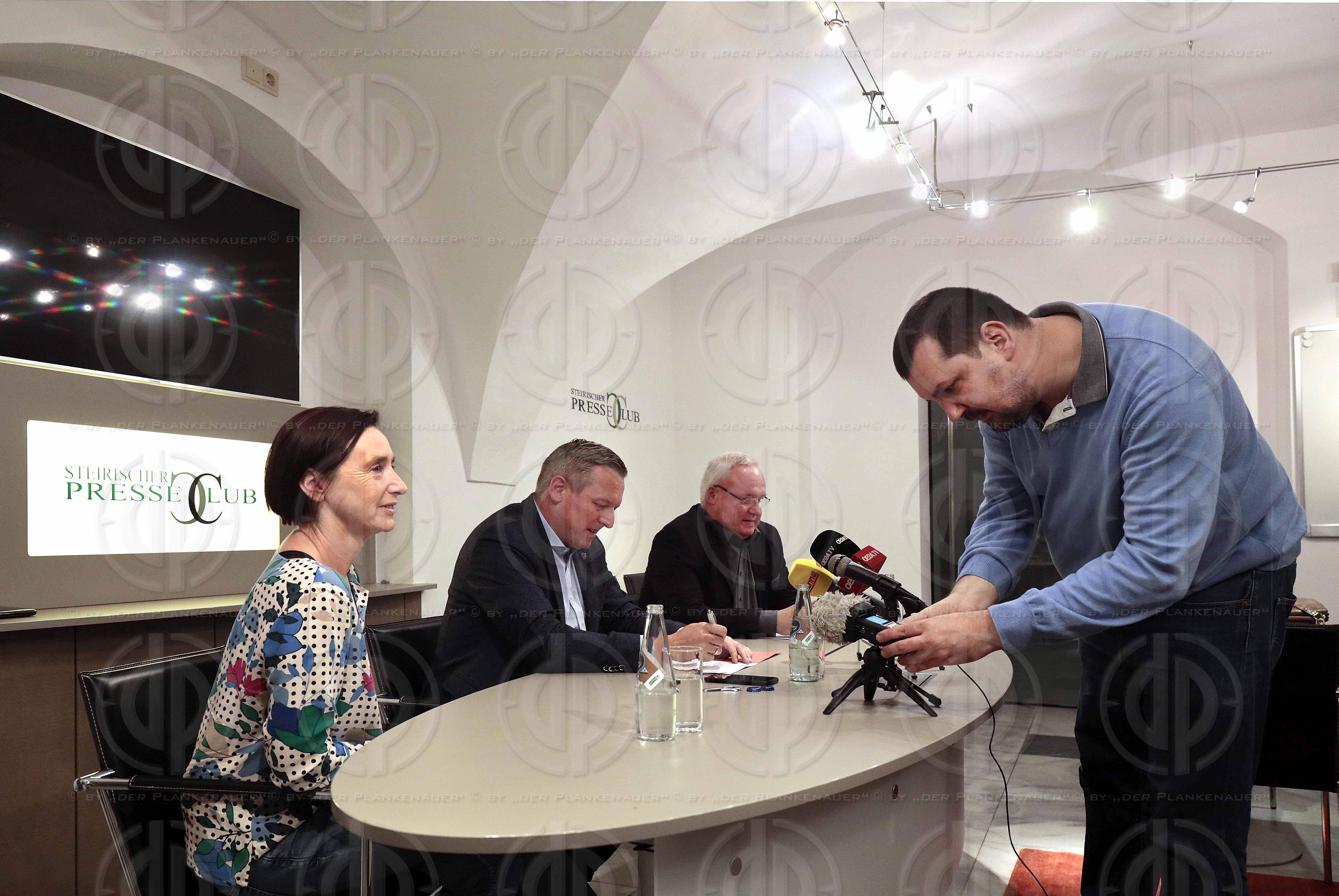 Mario Kunasek (FPÖ) im Steirischen Presseclub