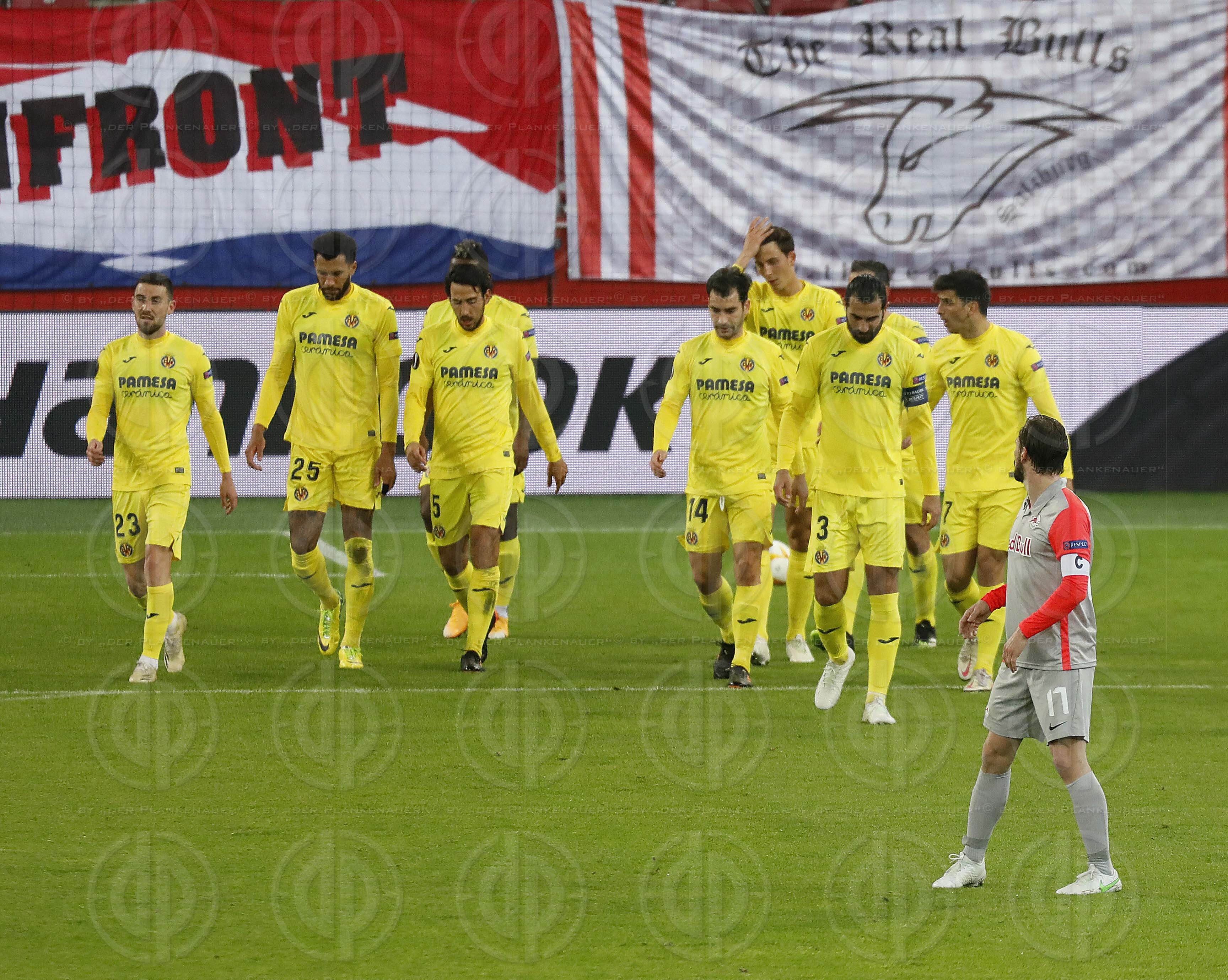 Europa League FC Salzburg vs. Villareal CF (0:2) am 18.02.2021