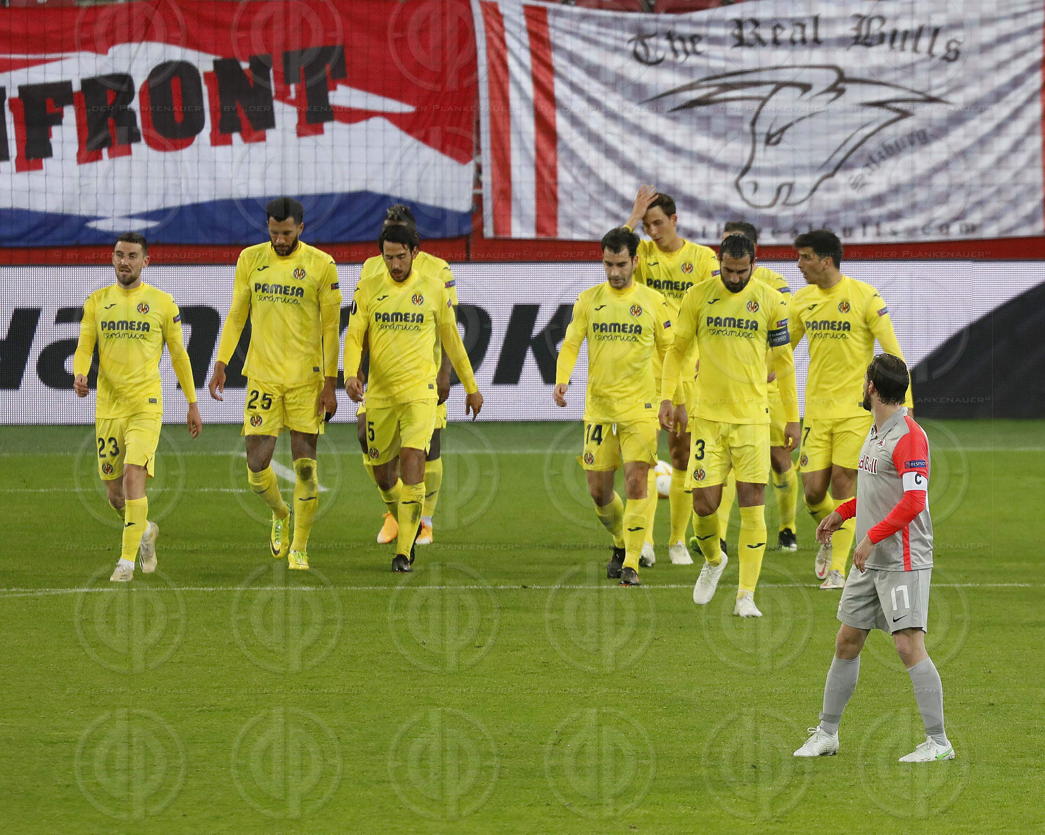 Europa League FC Salzburg vs. Villareal CF (0:2) am 18.02.2021