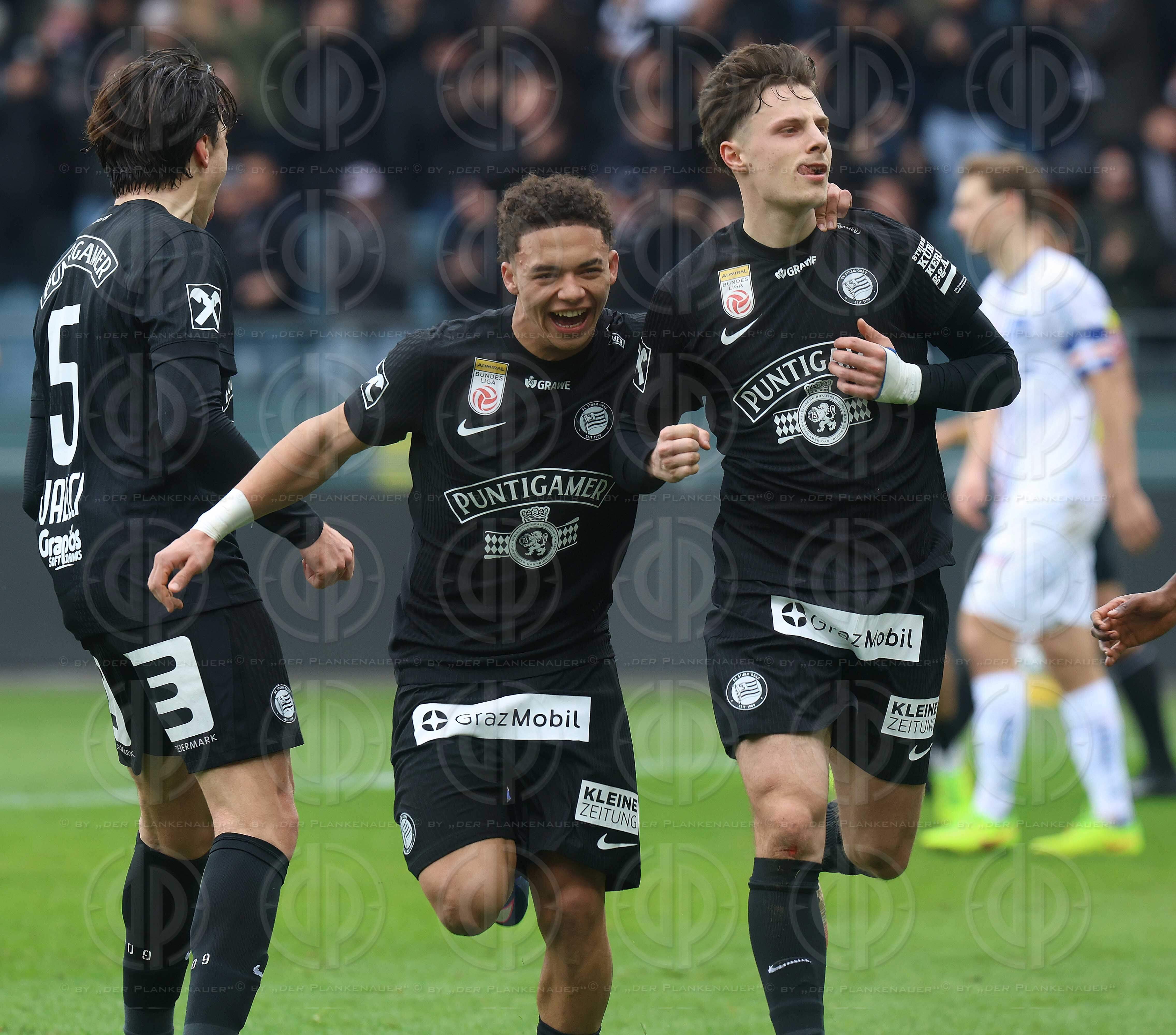 SK Sturm vs. Blau-Weiß Linz (1:0) am 22.02.2026