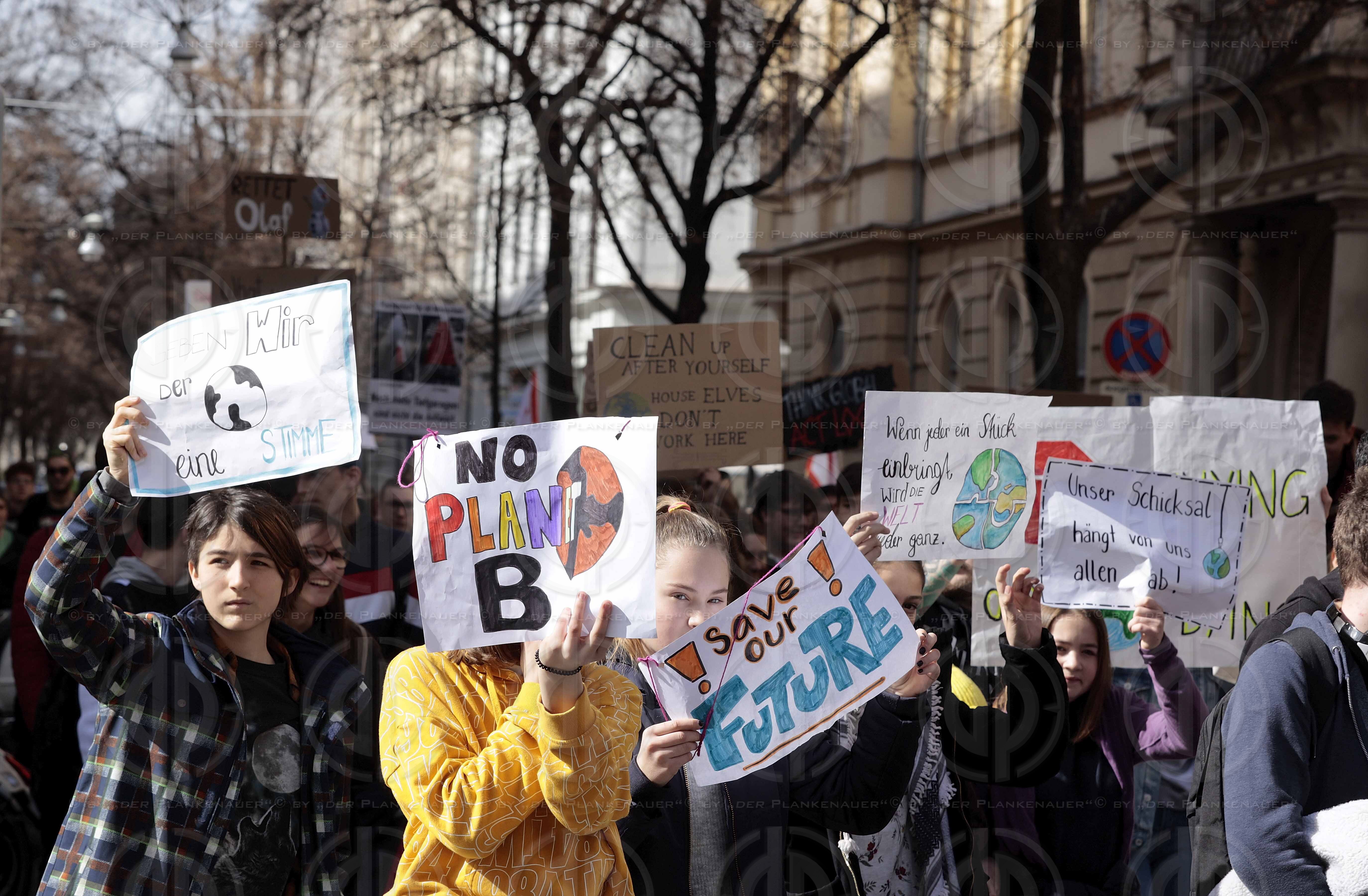 Protestdemo fürs Klima - Graz