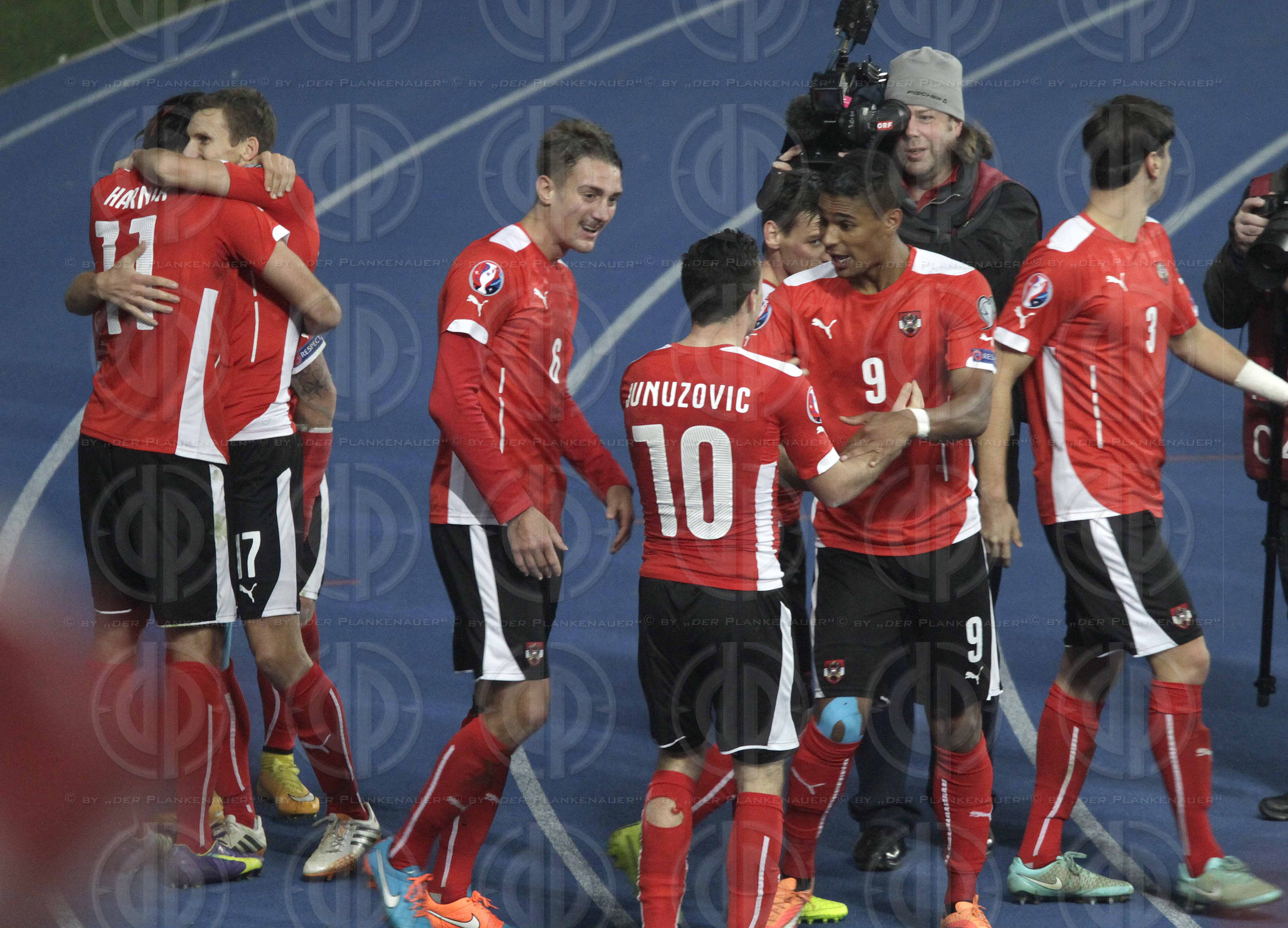 EM-Qualifikationsrunde Oesterreich vs. Russland (1:0)