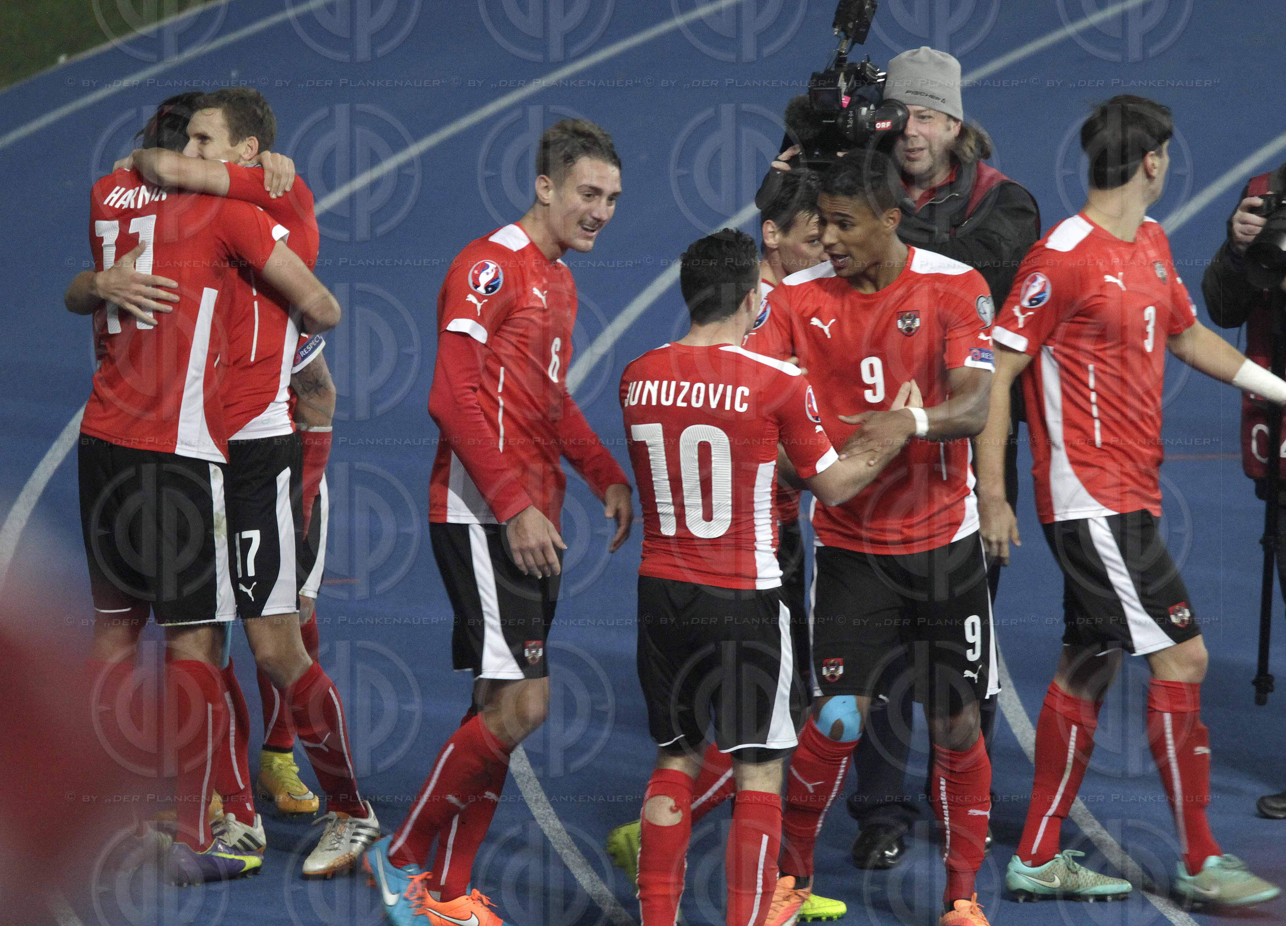 EM-Qualifikationsrunde Oesterreich vs. Russland (1:0)