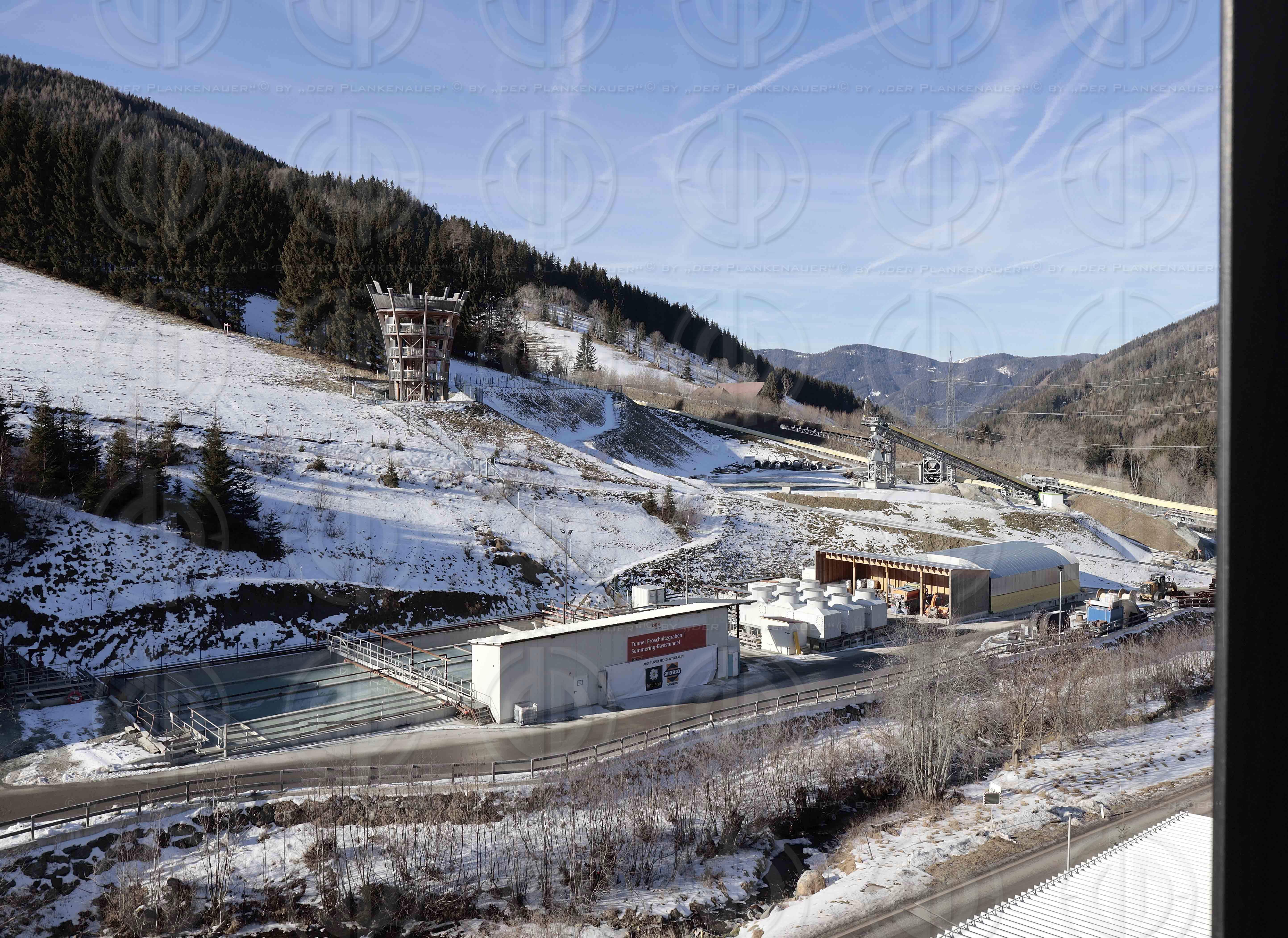 Semmering Basistunnel - Baustelle Fröschnitzgraben