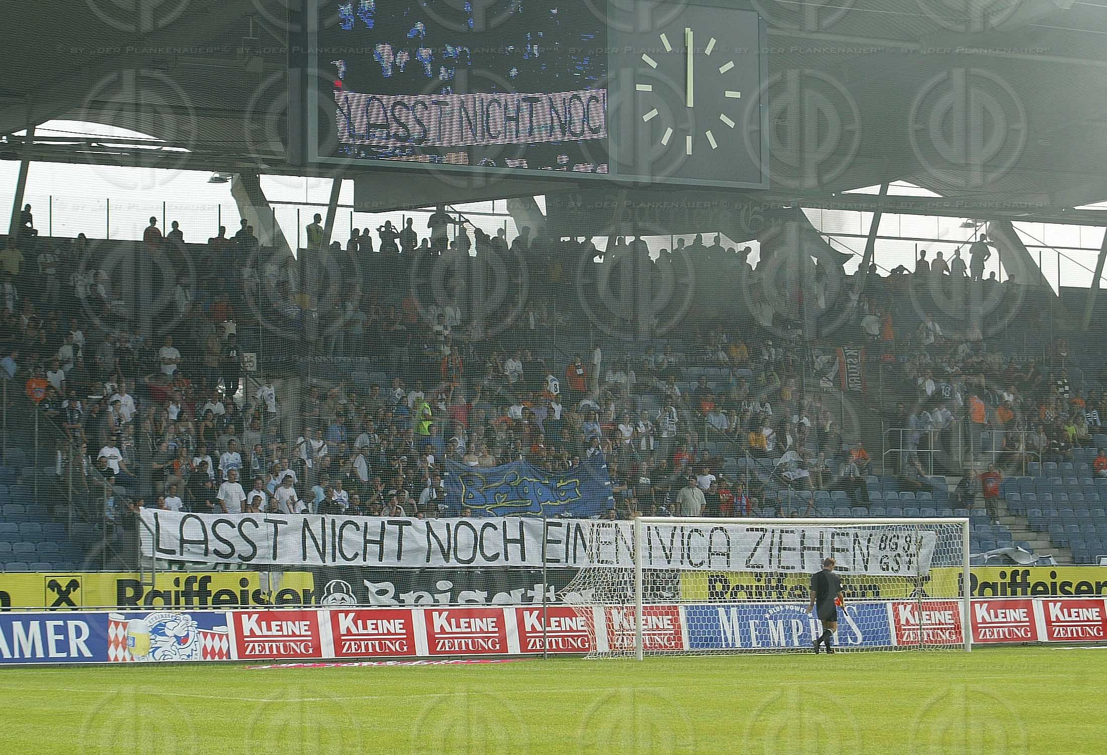 SK Puntigamer Sturm Graz - SV Pasching (0:1) am 31.08.2002