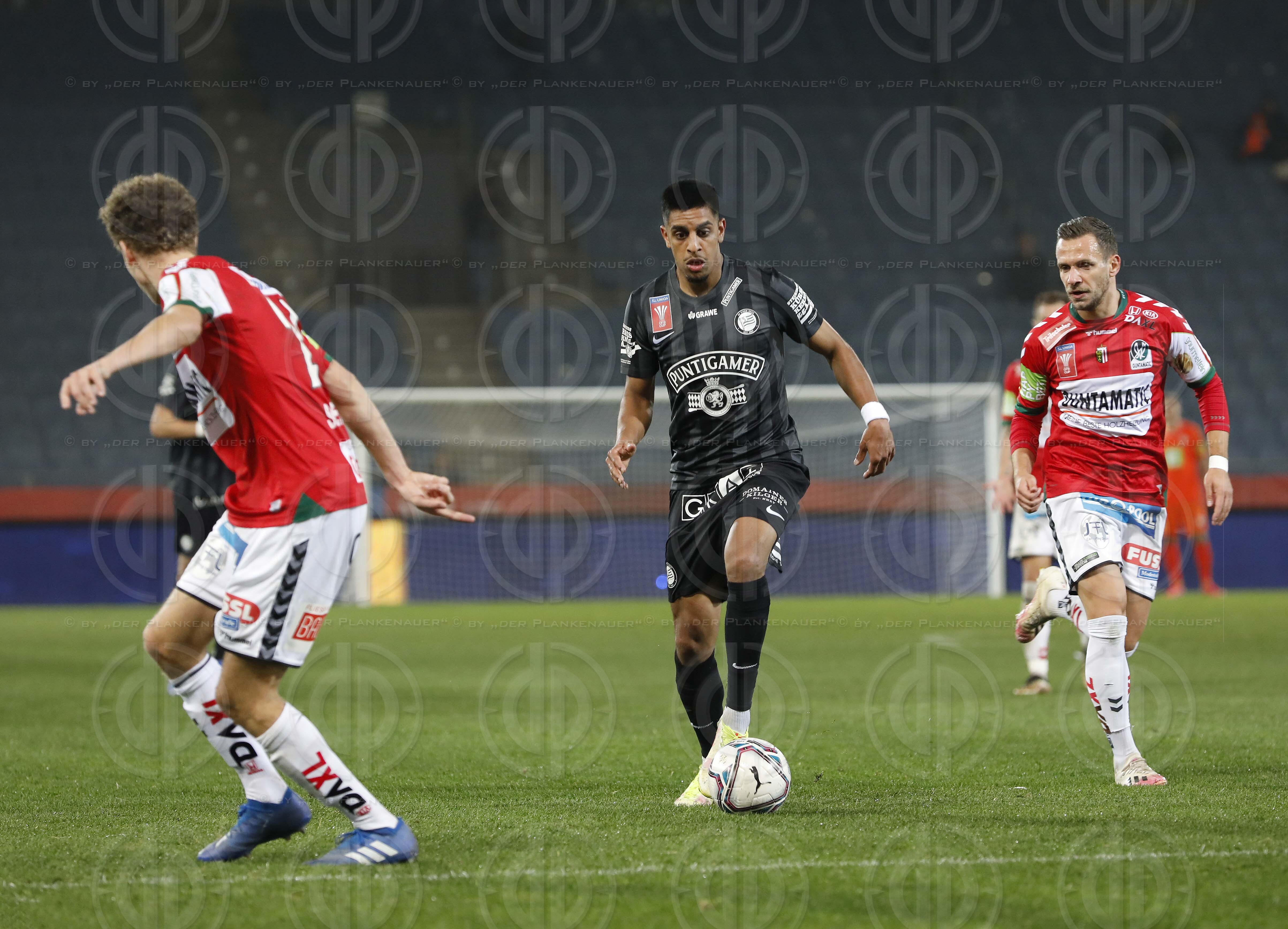 Cup SK Sturm vs. SV Ried am 27.10.2021 (1:2)