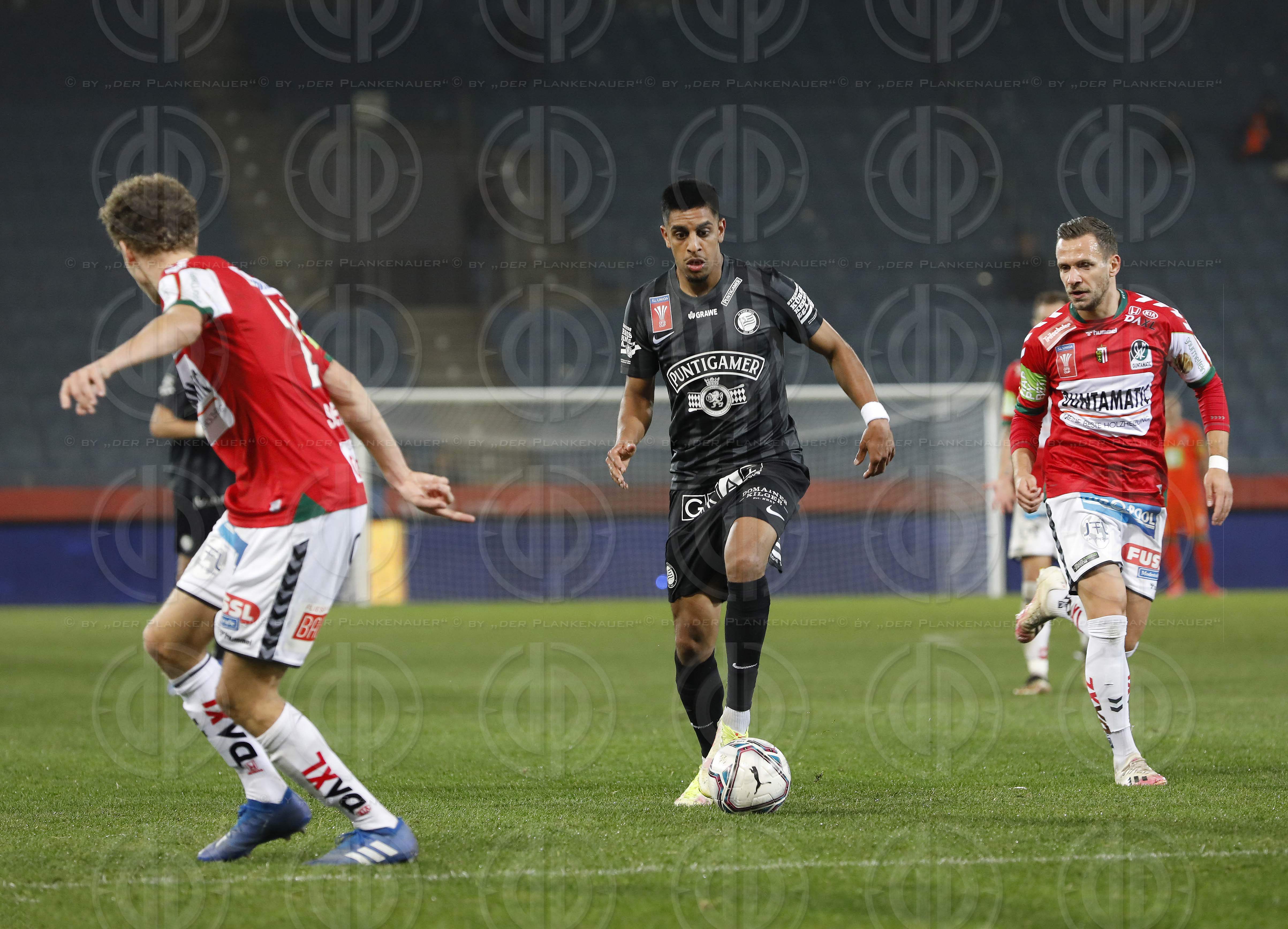 Cup SK Sturm vs. SV Ried am 27.10.2021 (1:2)