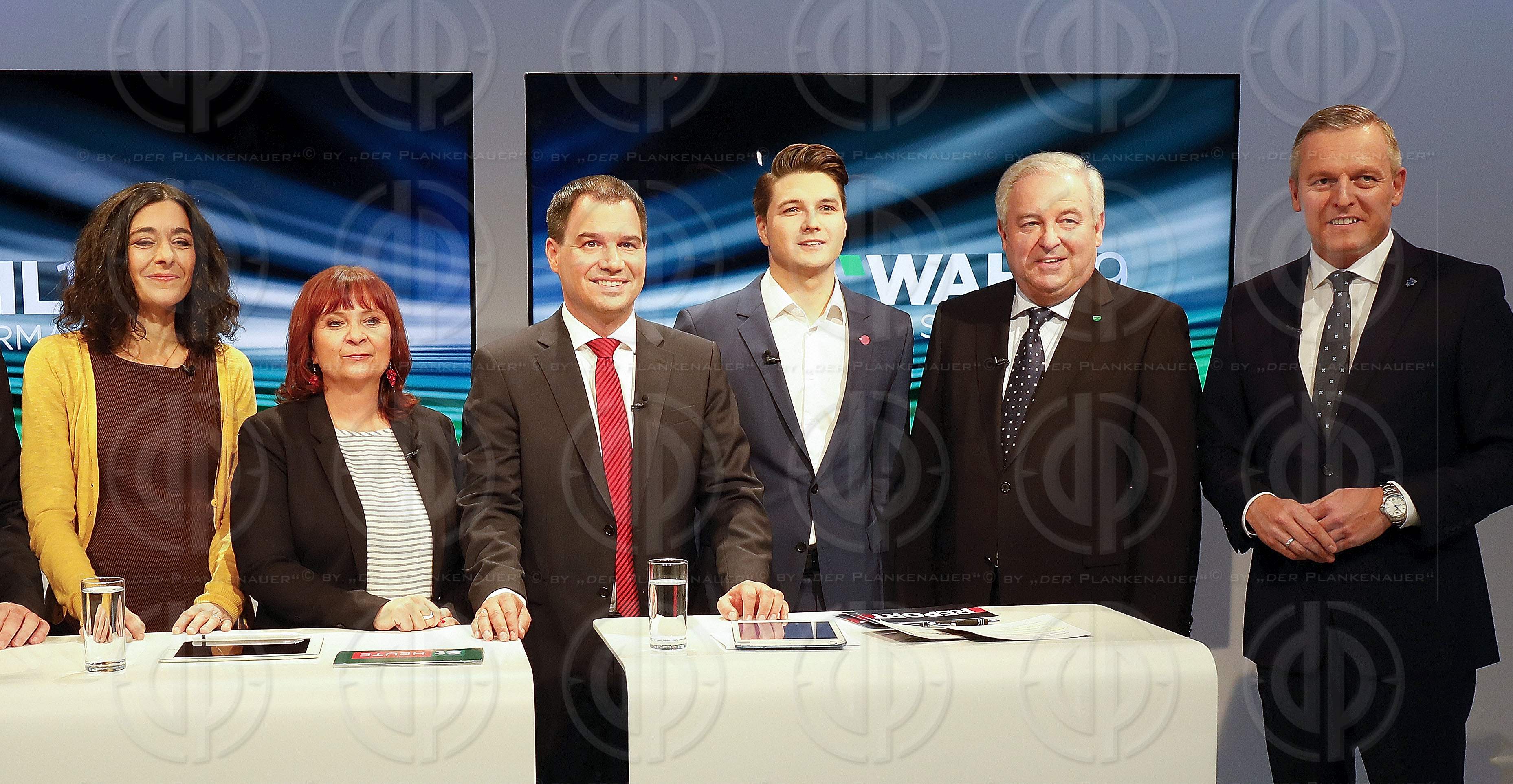 ORF TV Live-Diskussion Landtagswahl Steiermark 2019