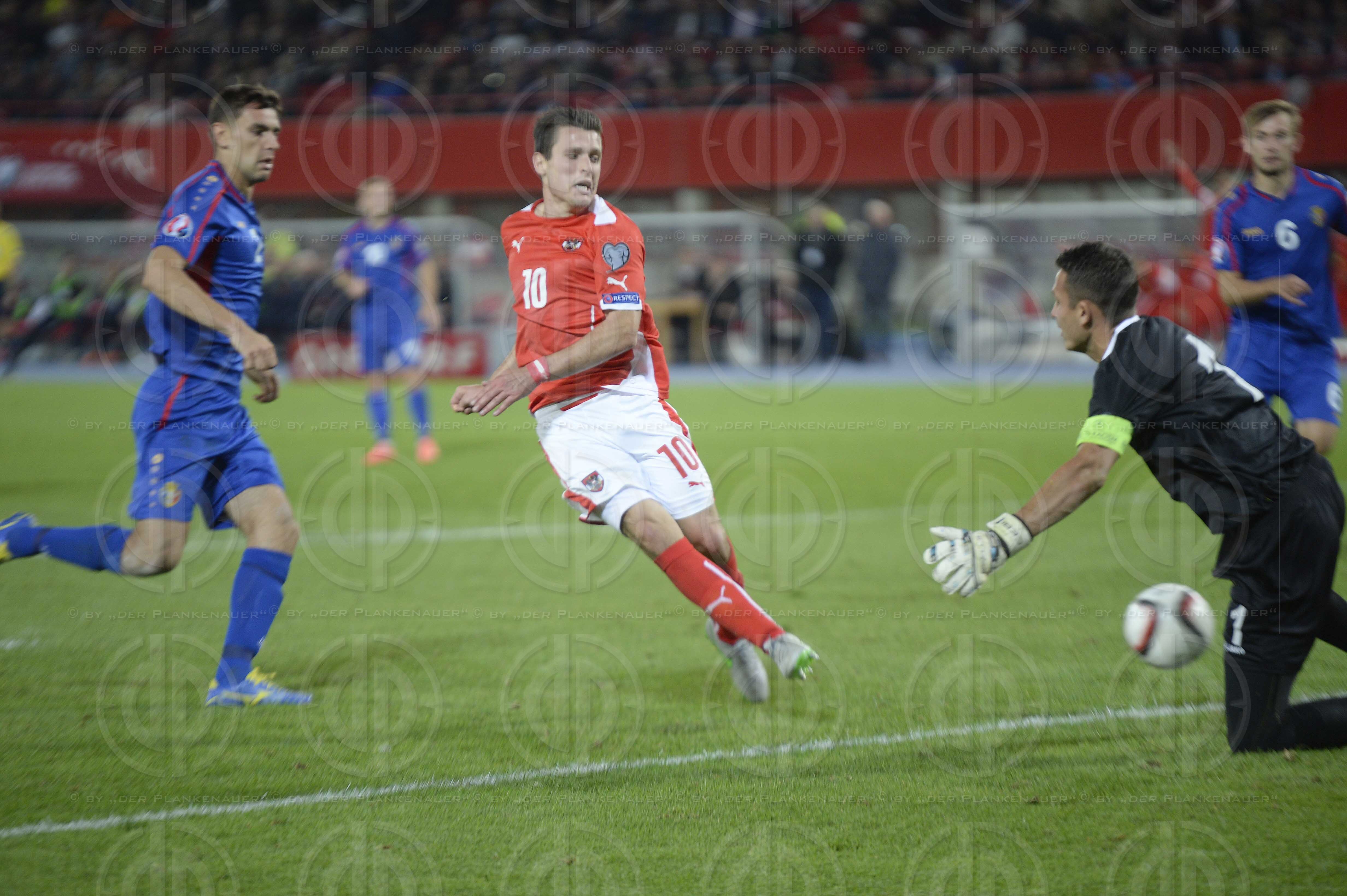 EM-Qualifikationsrunde Oesterreich vs. Moldawien (1:0)
