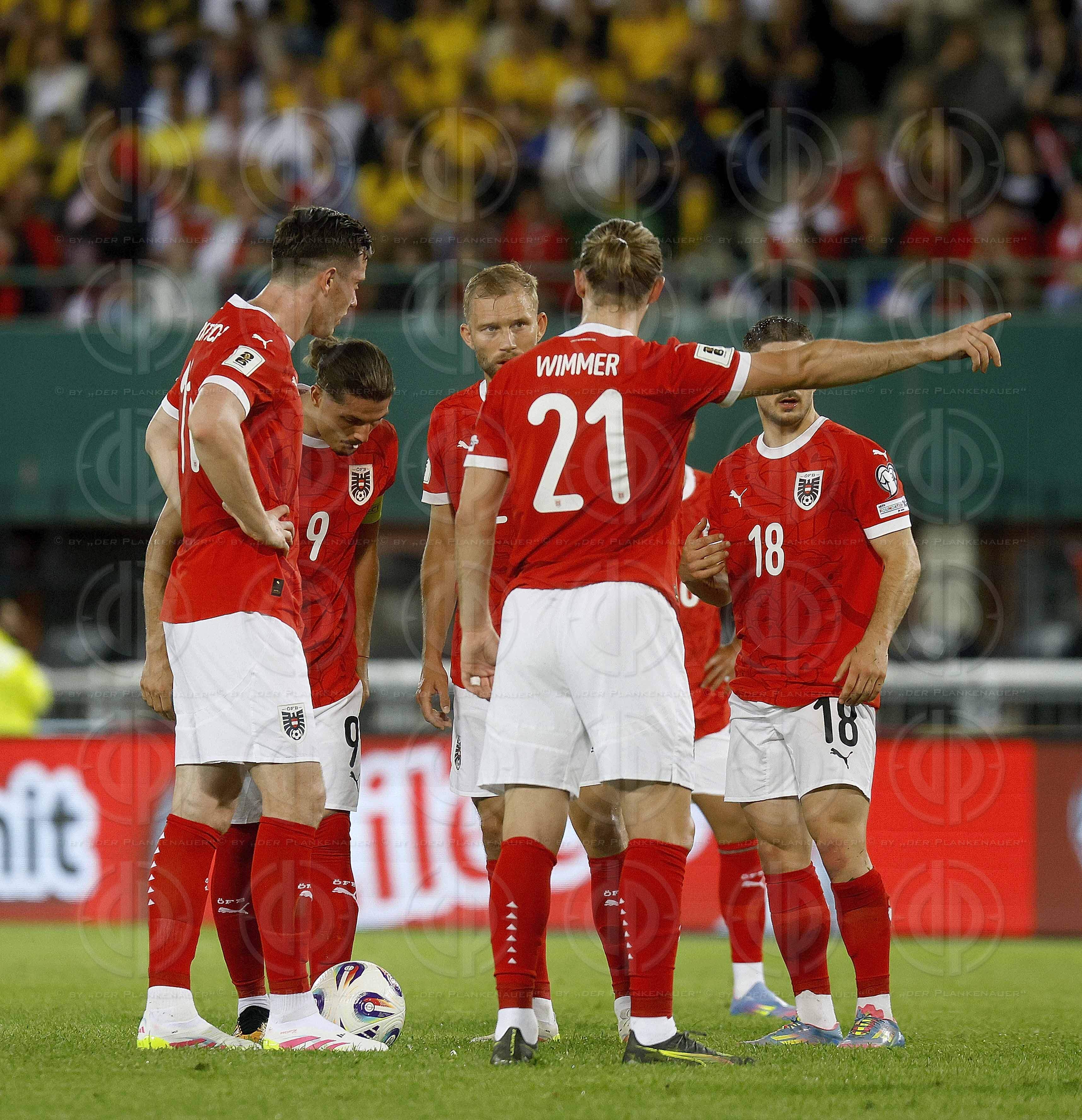 European Qualifiers 2024-2026 Österreich vs. Rumänien (2:1) am