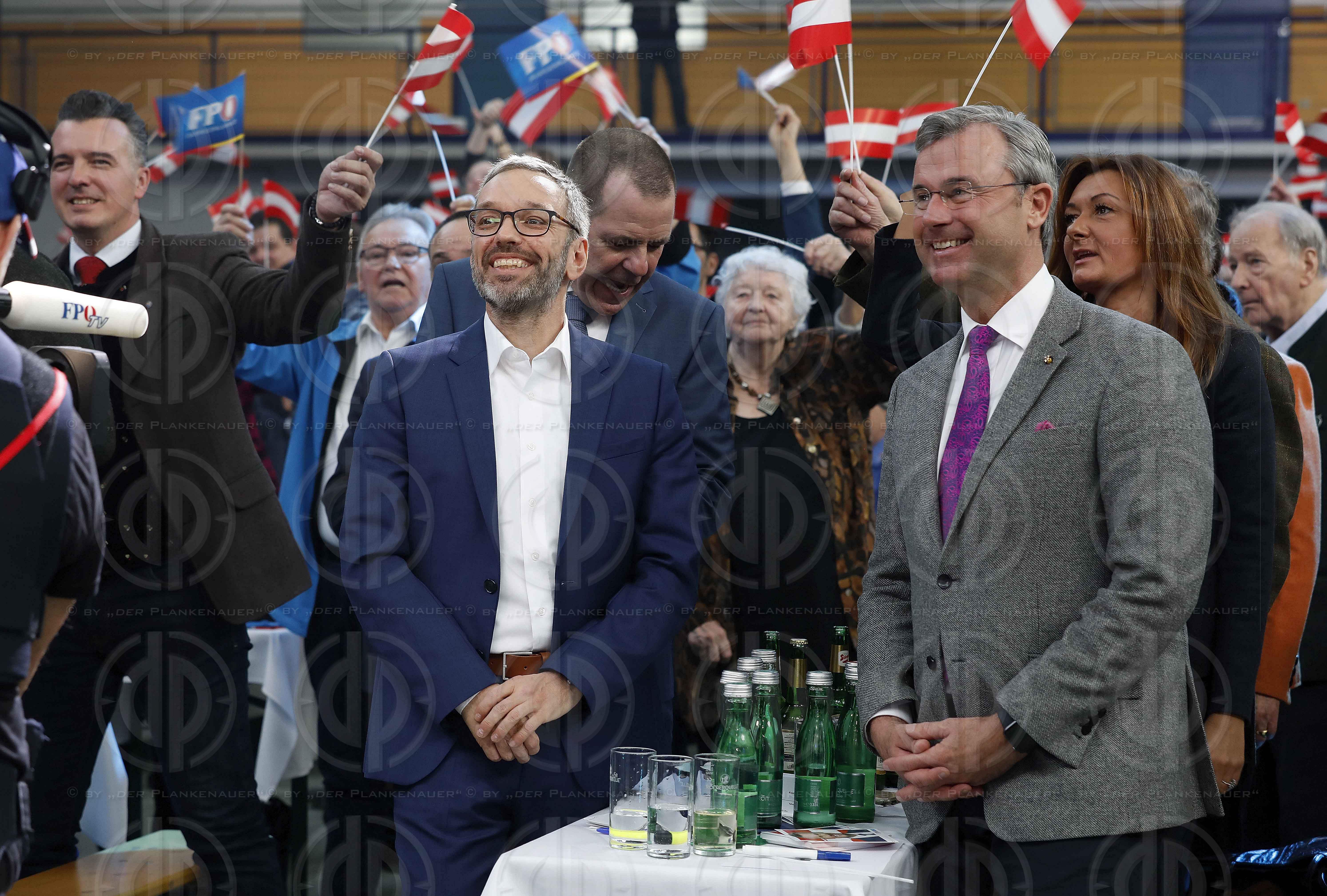 Neujahrstreffen der FPÖ in Oberwart