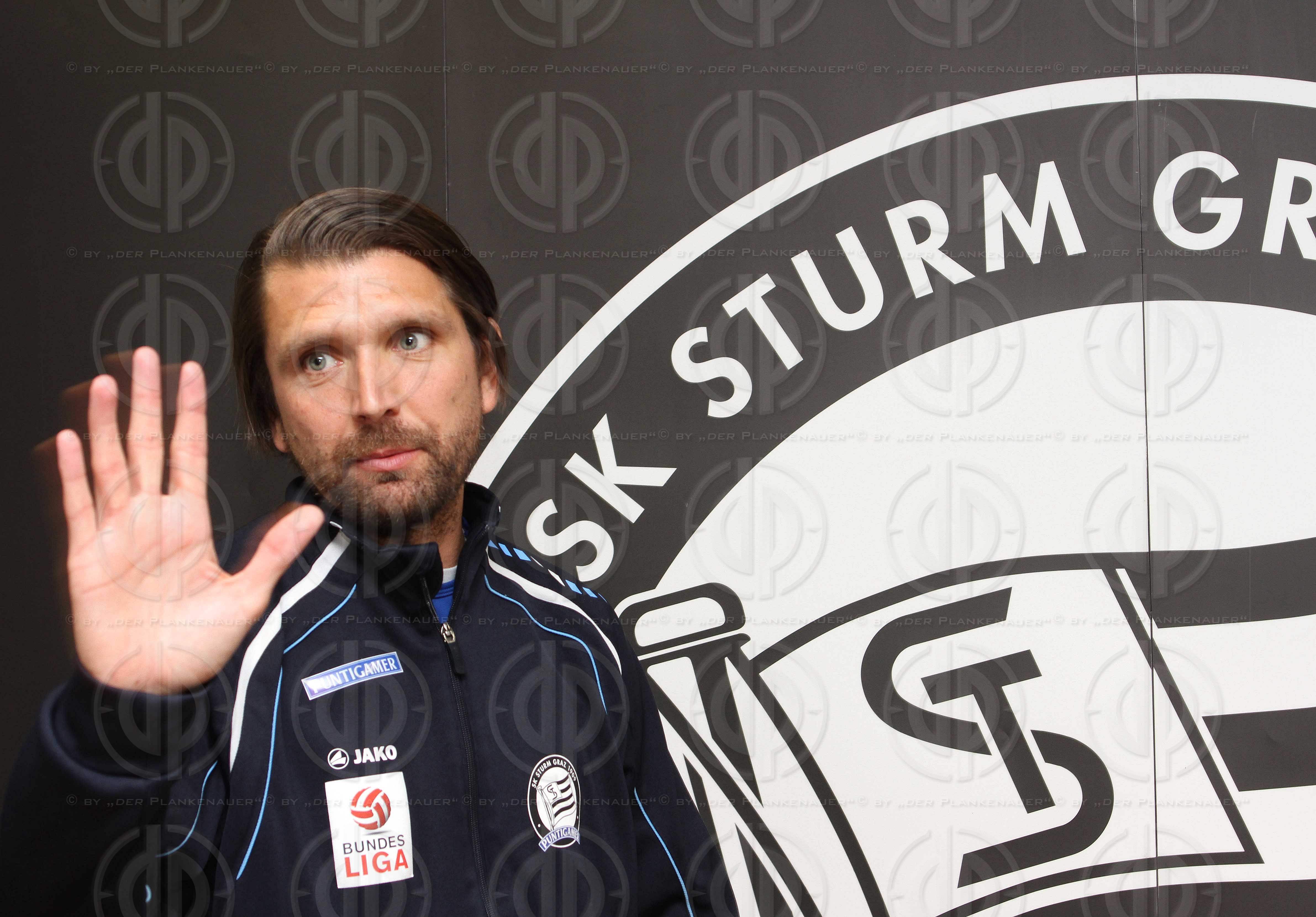 SK Sturm Pressekonferenz
