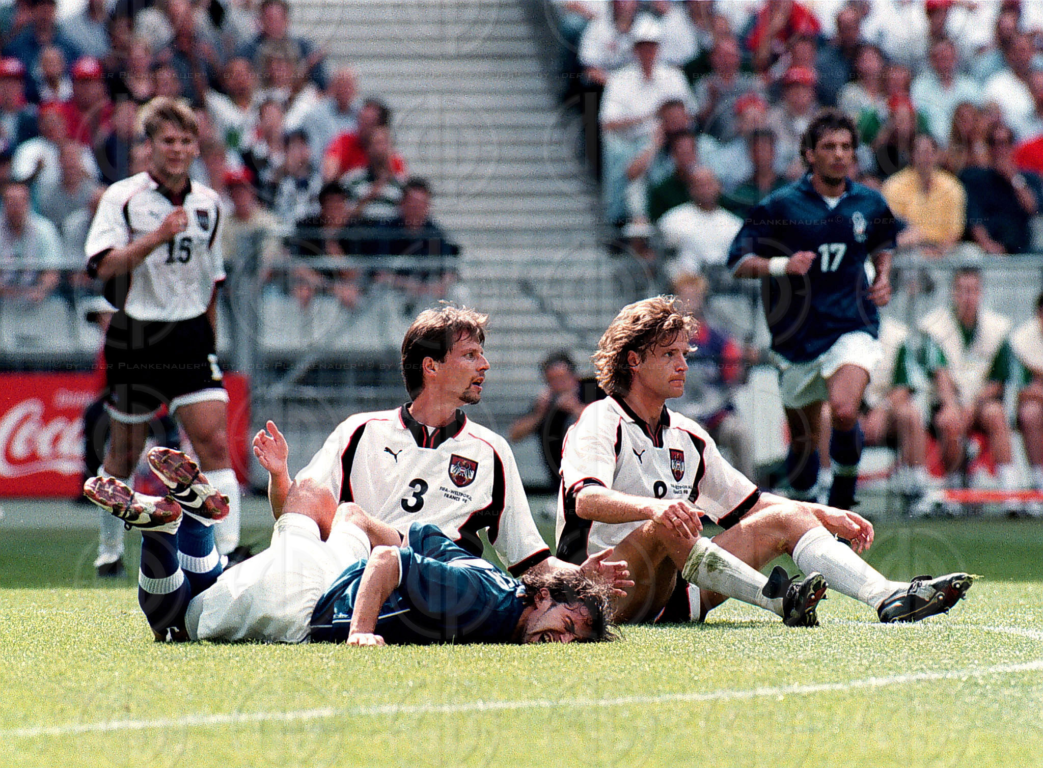 WM 1998 Frankreich Italien vs. Österreich 2:1