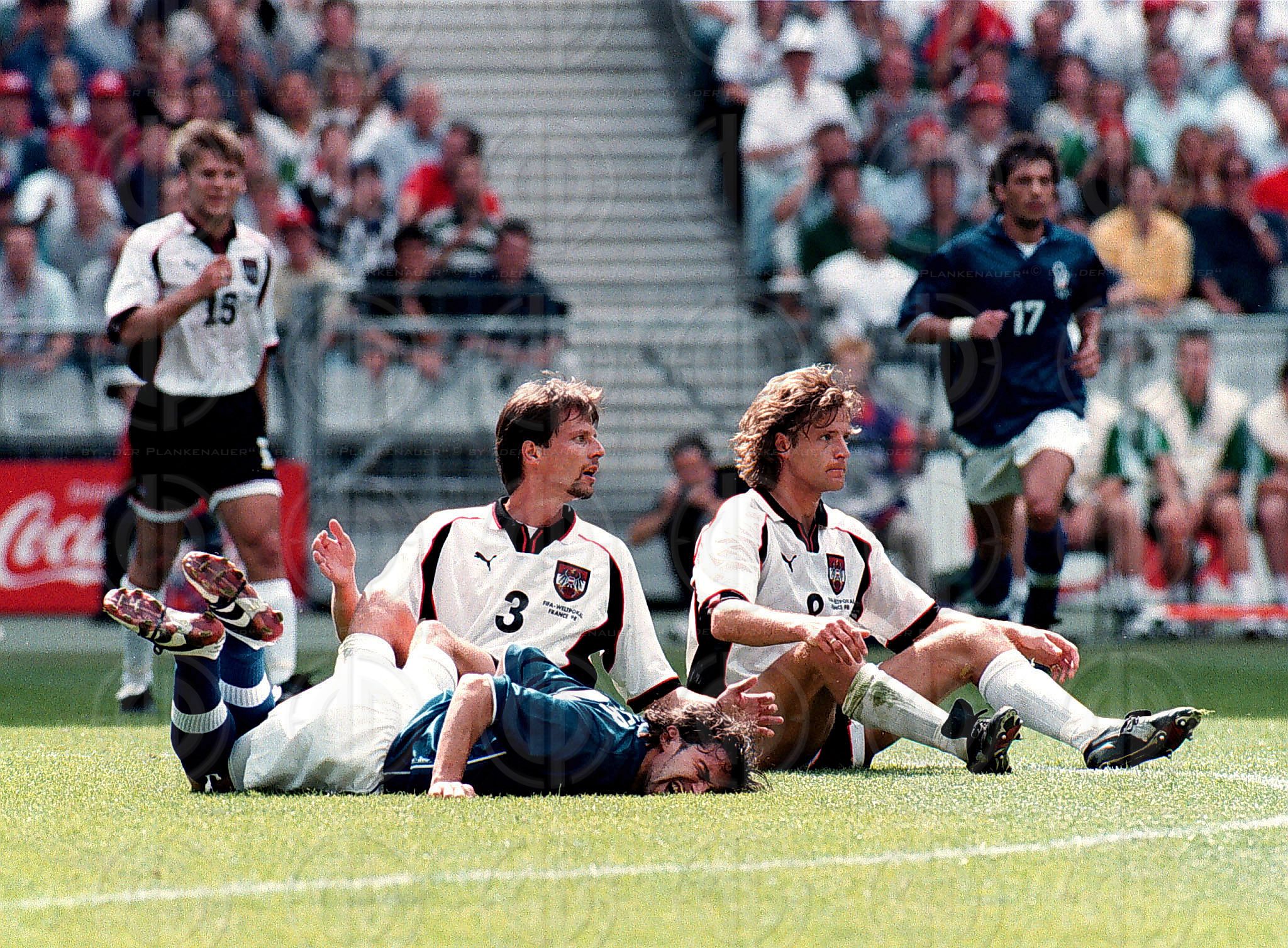 WM 1998 Frankreich Italien vs. Österreich 2:1