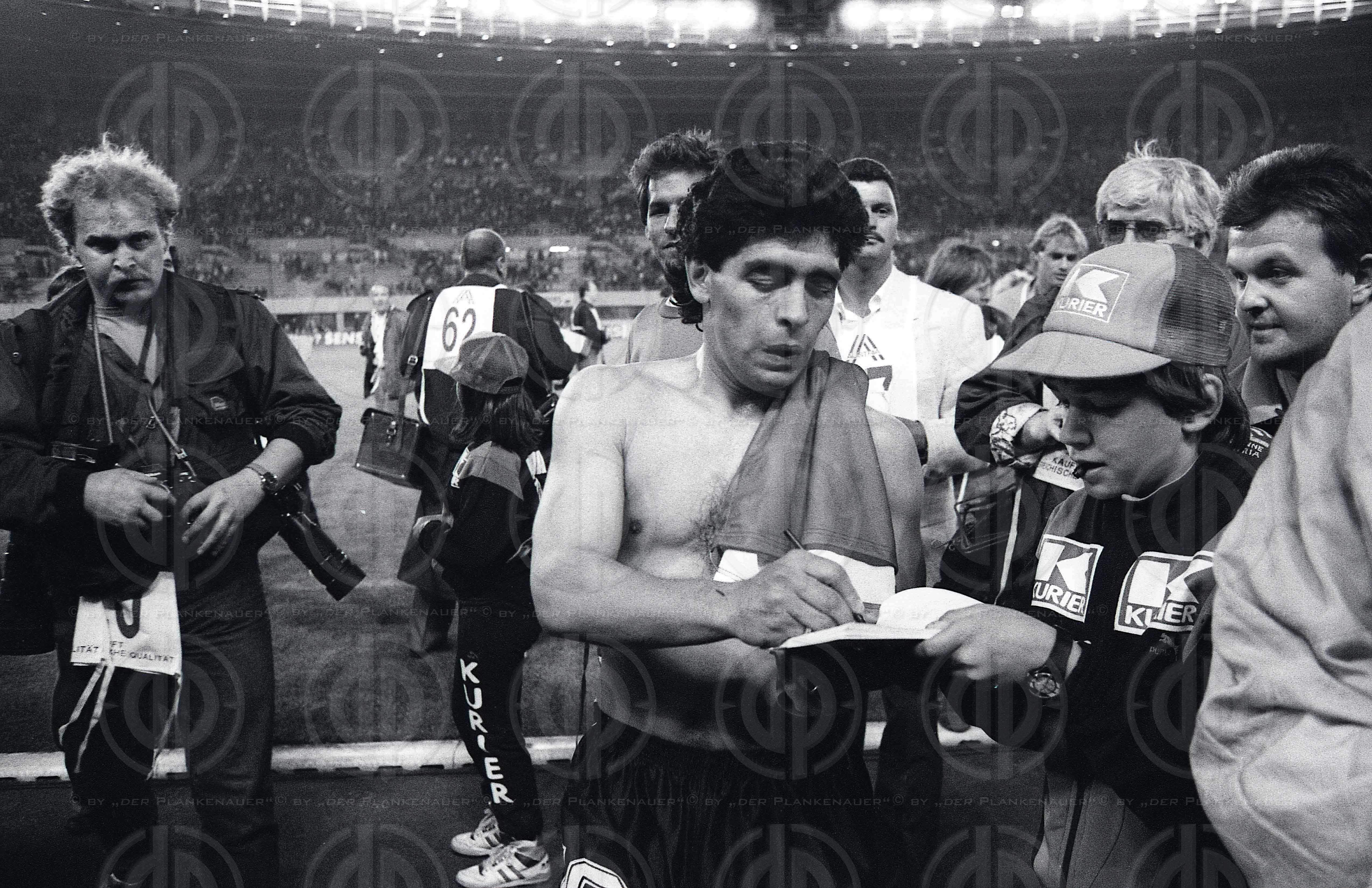 Länderspiel Österreich vs. Argentinien am 03.05.1990