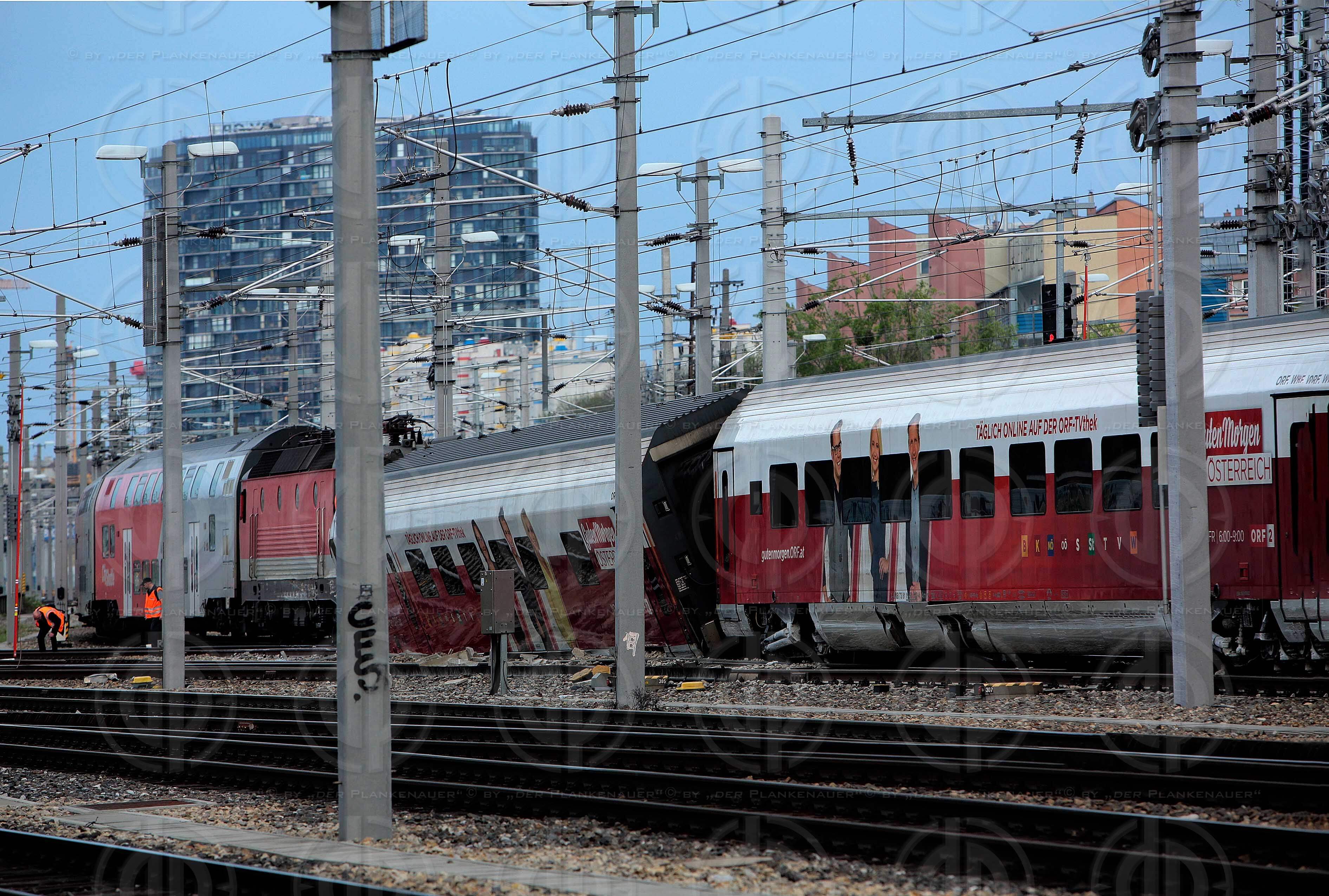Zugunglueck Wien-Bahnhof Meidling