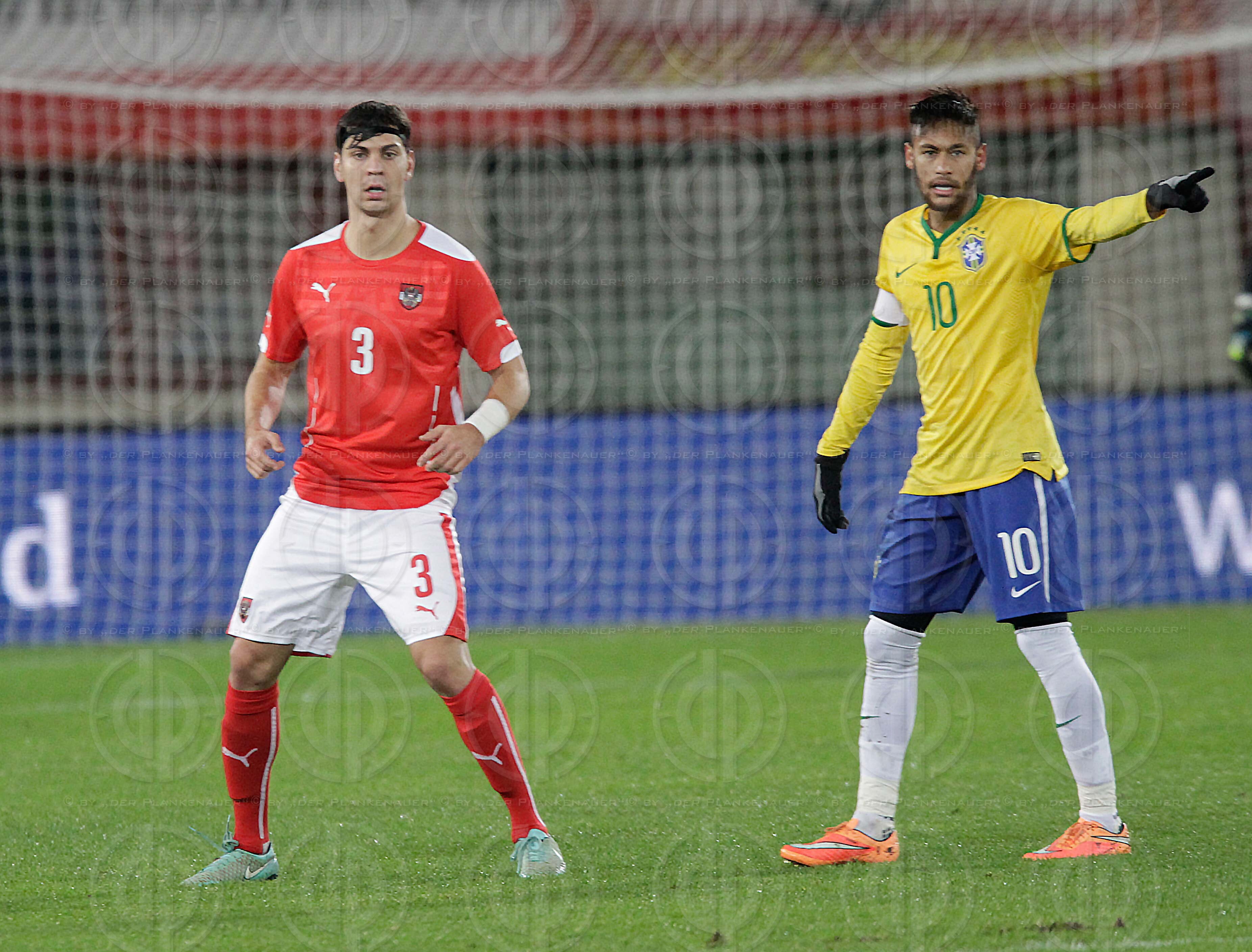 Freundschaftliches Laenderspiel Oesterreich vs. Brasilien (1:2)