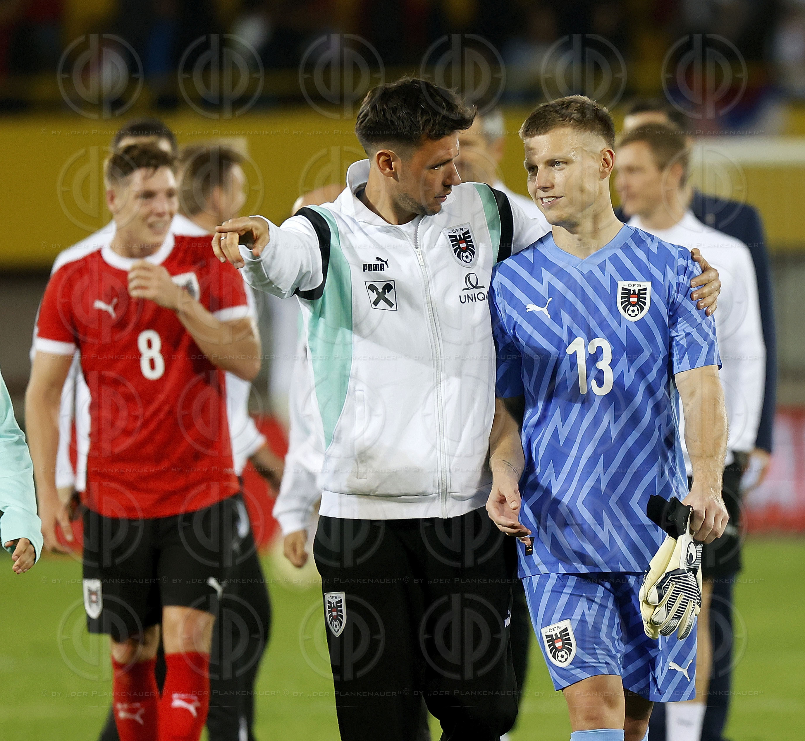 Länderspiel Österreich vs. Serbien (2:1) am 04.06.2024