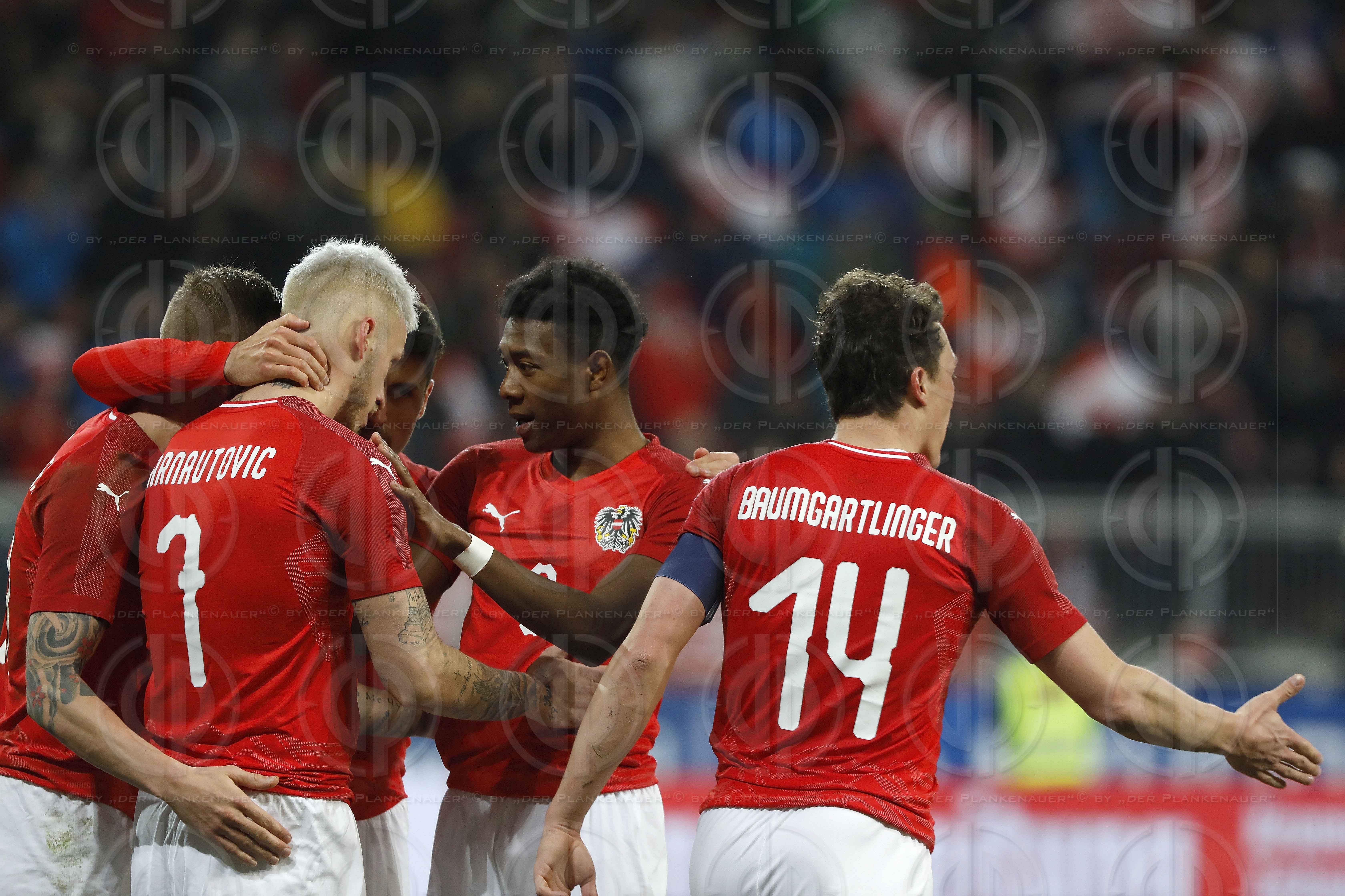 Laenderspiel Oesterreich vs. Slowenien