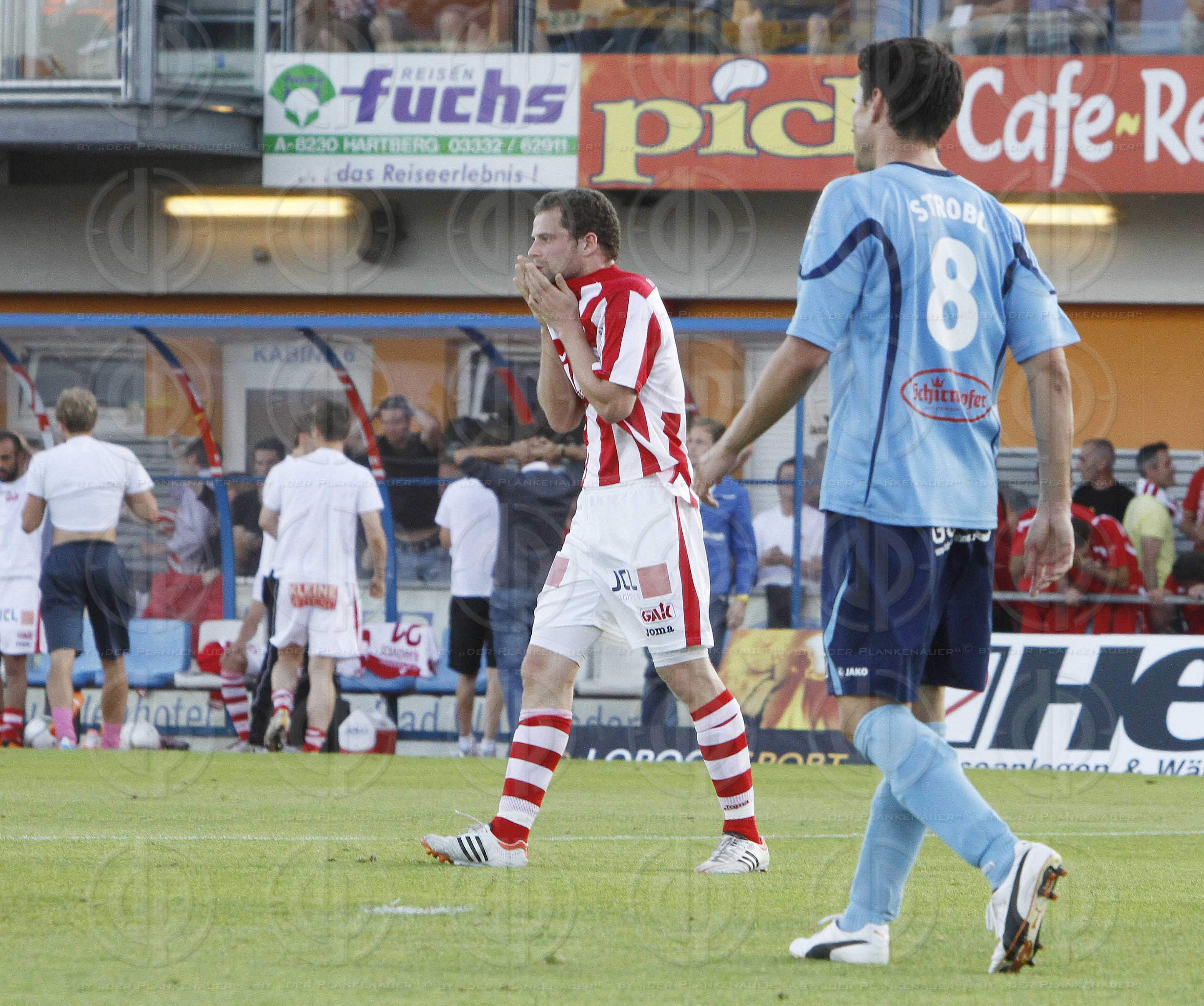 Relegation Hartberg vs. GAK (3:0, Spielabbruch)
