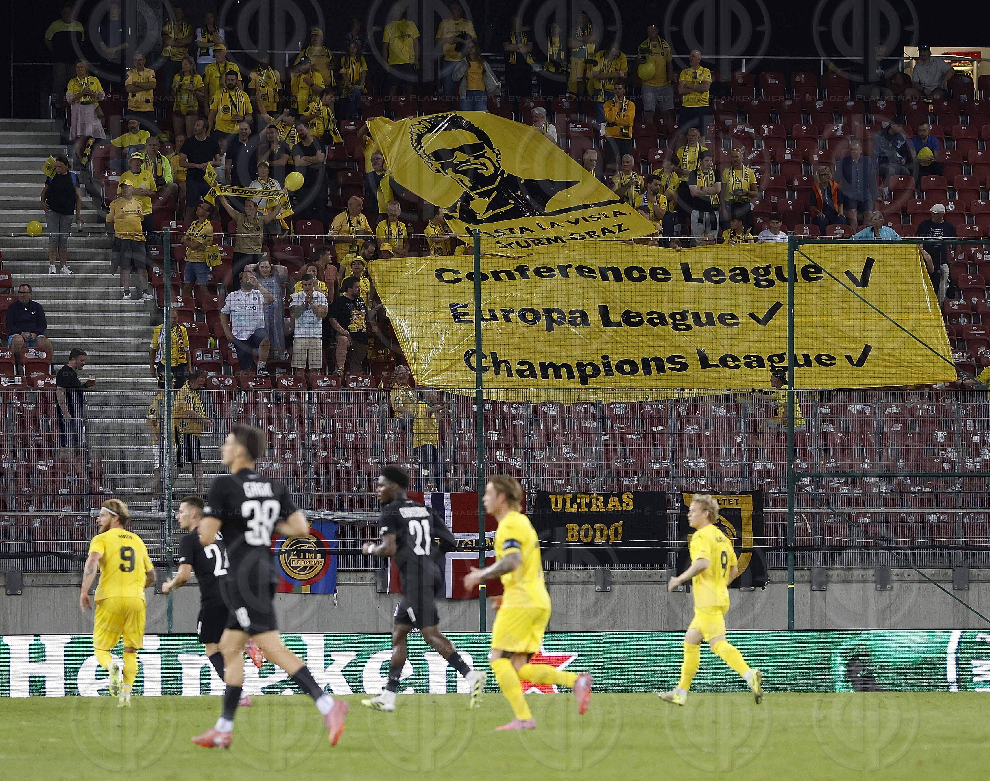 CL Play-off Sturm vs. Bodö/Glimt (2:1) am 26.08.2025