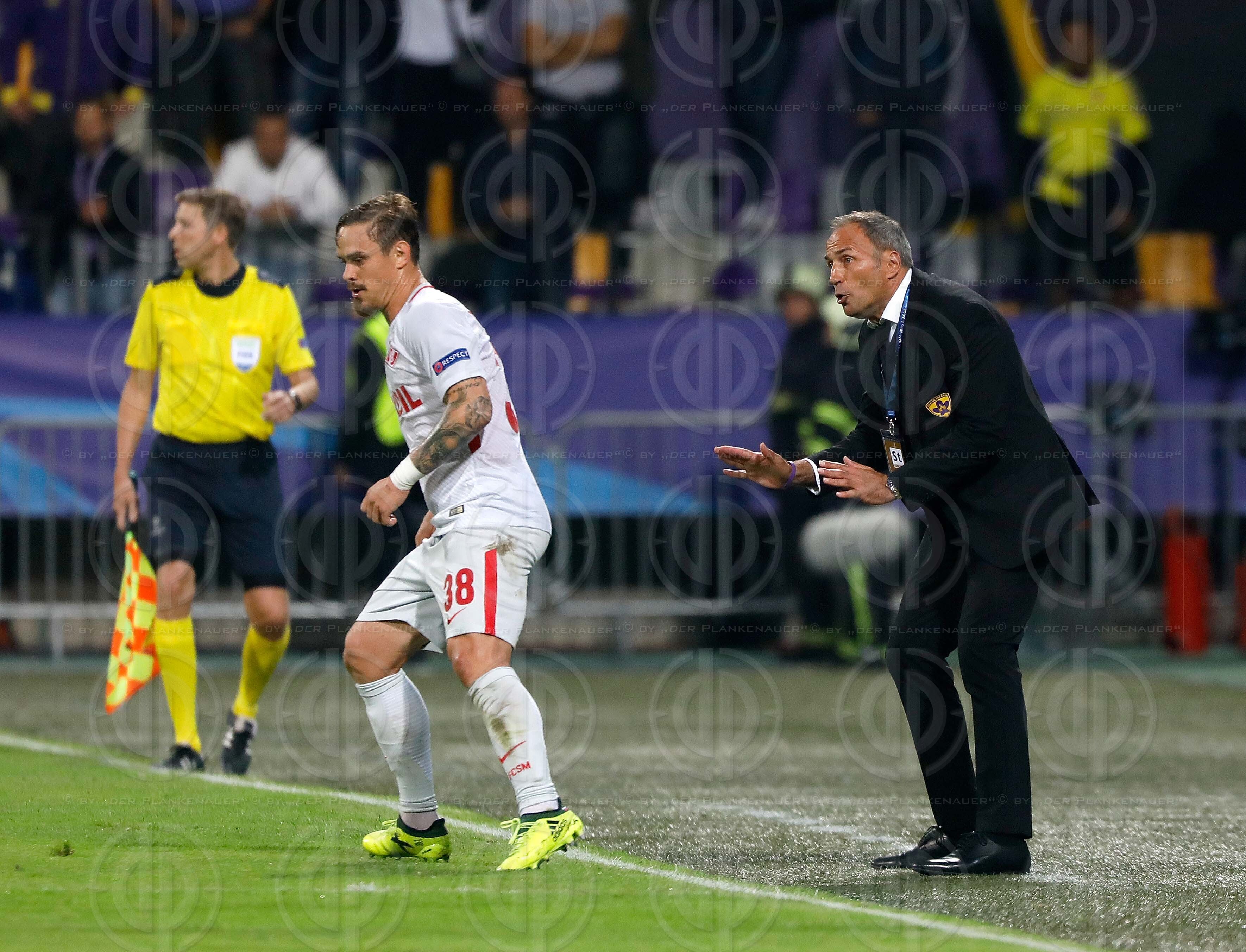 CL NK Maribor vs. FC Spartak Moskau (1.1 Endstand, 0:0 Pause)