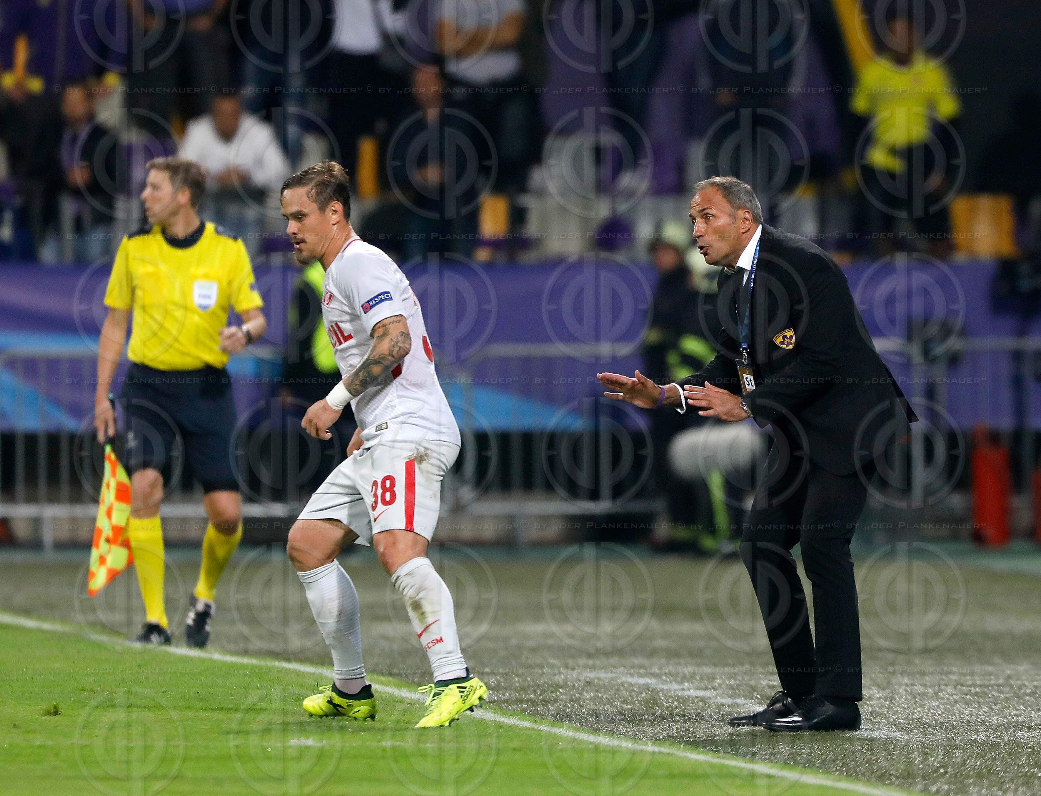 CL NK Maribor vs. FC Spartak Moskau (1.1 Endstand, 0:0 Pause)