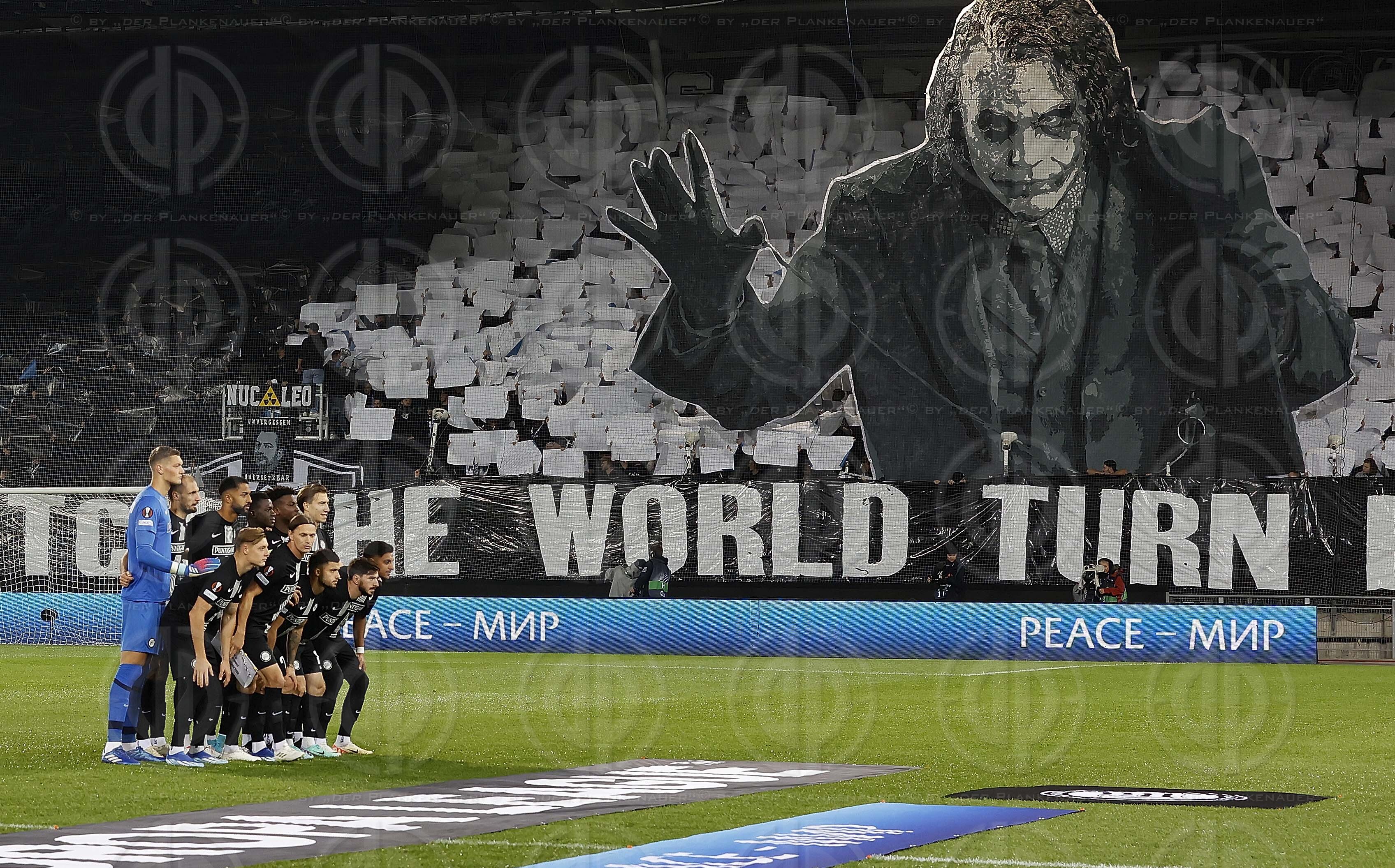 EL SK Sturm vs. Atalanta Bergamo (2:2) am 26.10.2023