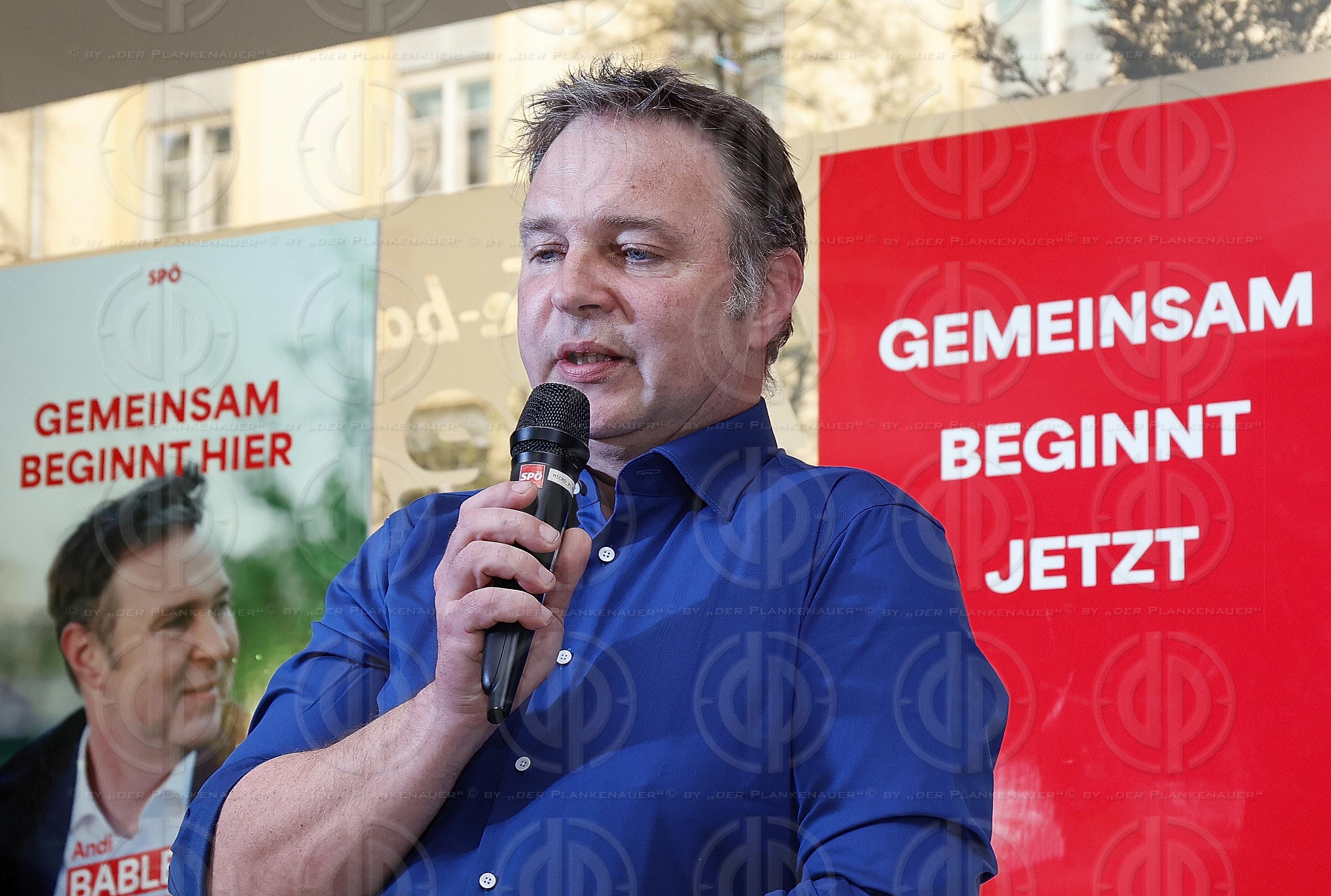 Andi Babler in Graz am 17.04.2023