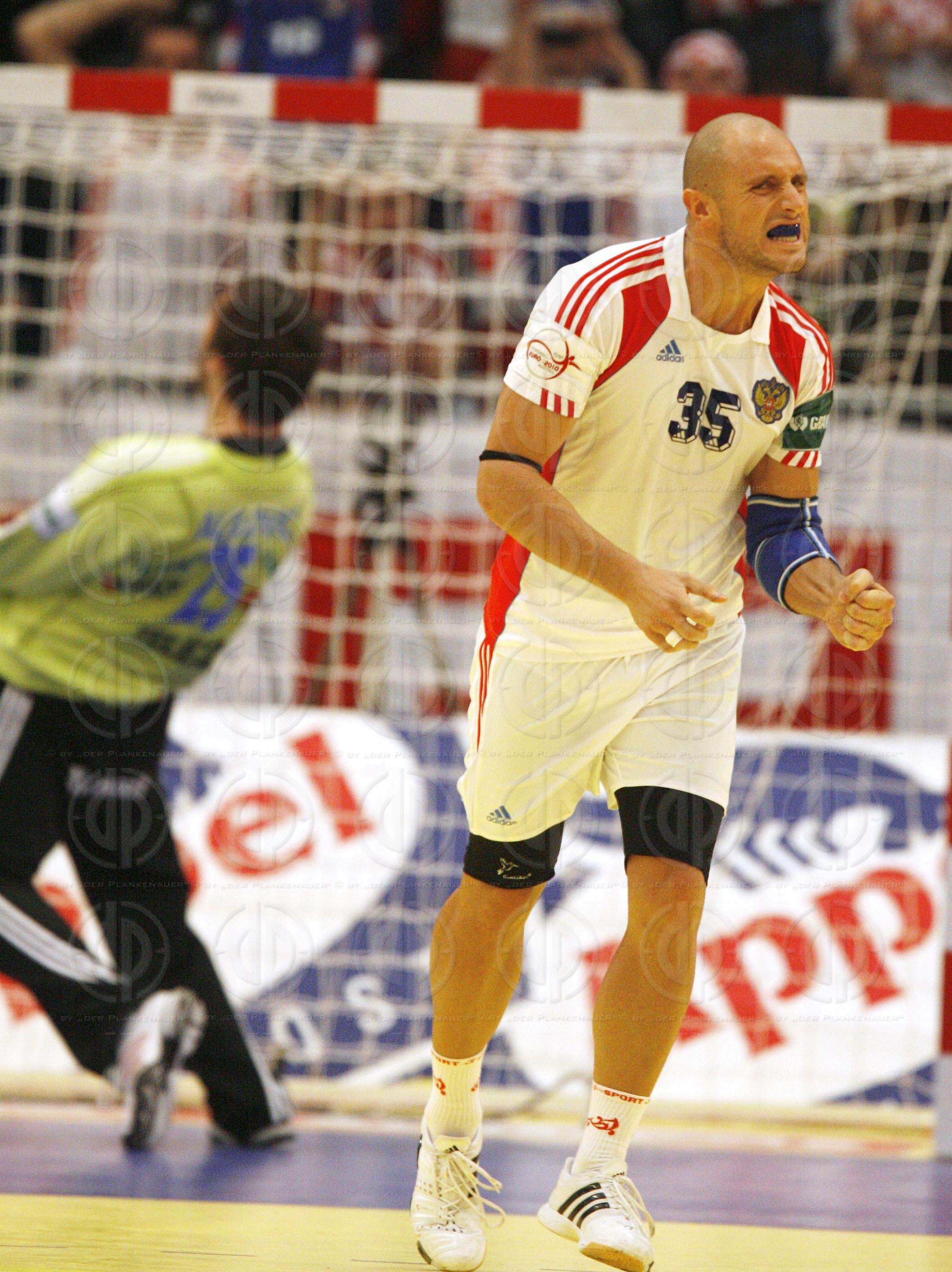 Euro 2010 Austria, Kroatien vs. Russland (30:28)