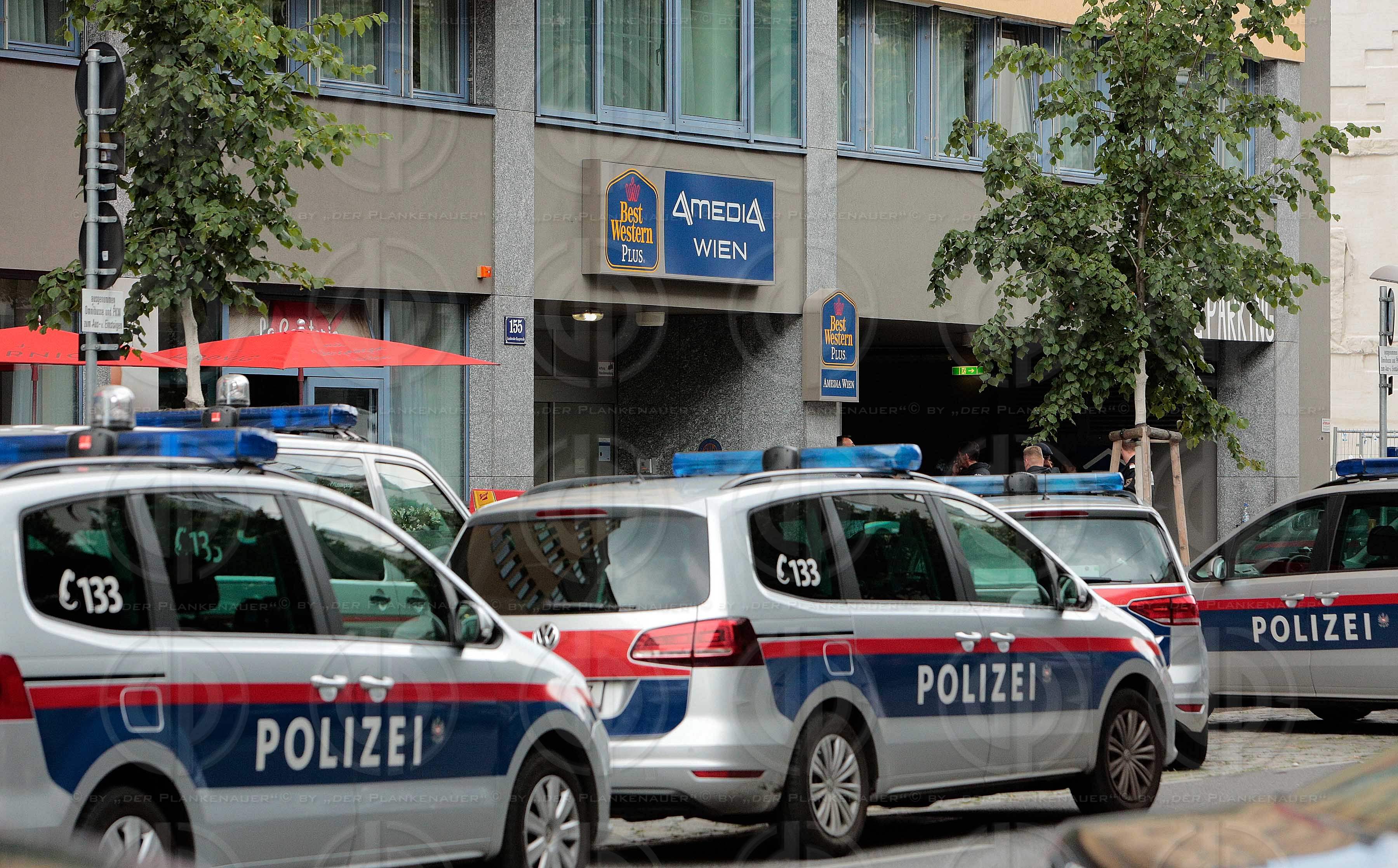 Polizeieinsatz nach Raub in Wien