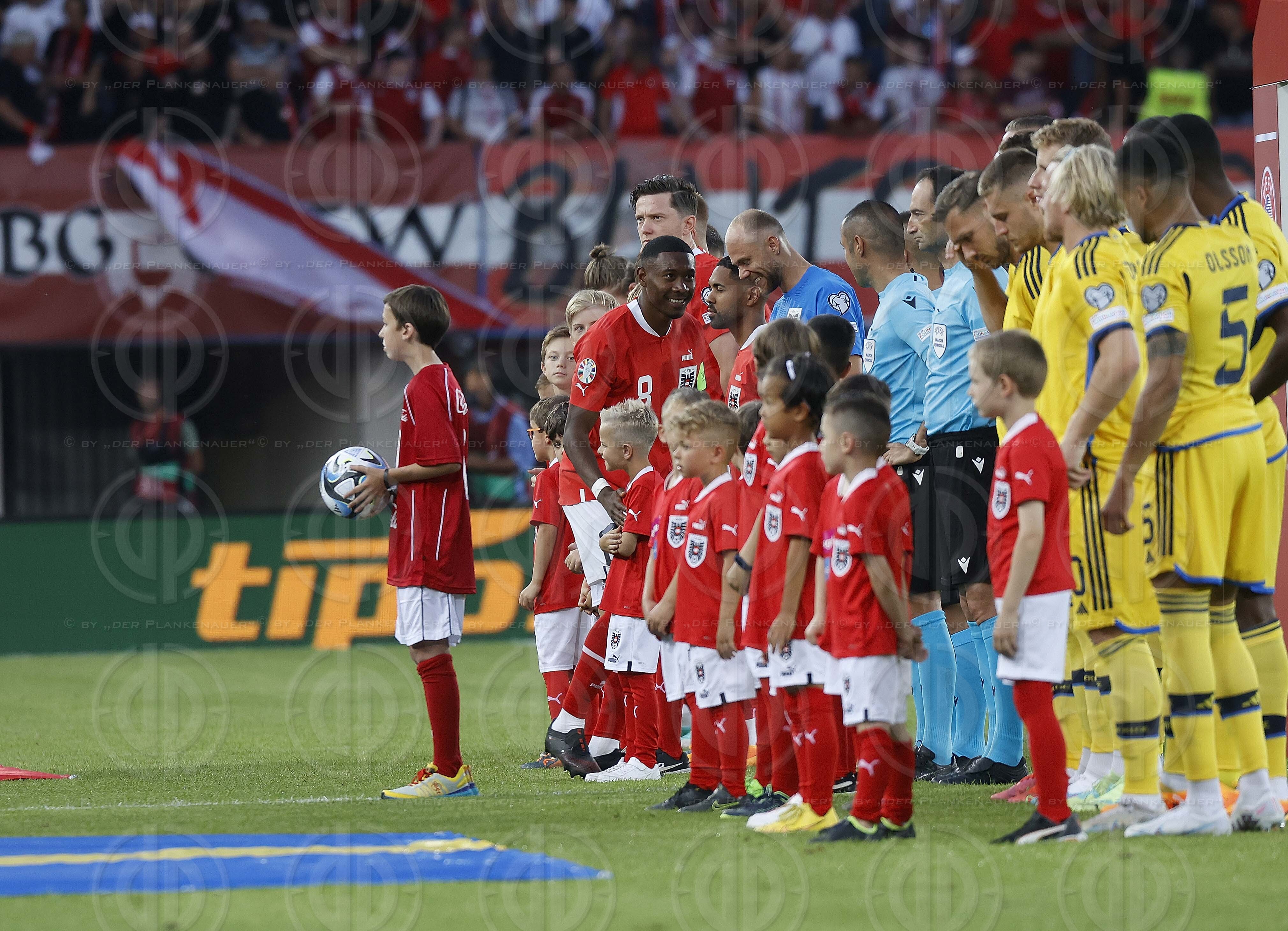 Österreich vs. Schweden (2:0) am 29.06.2023