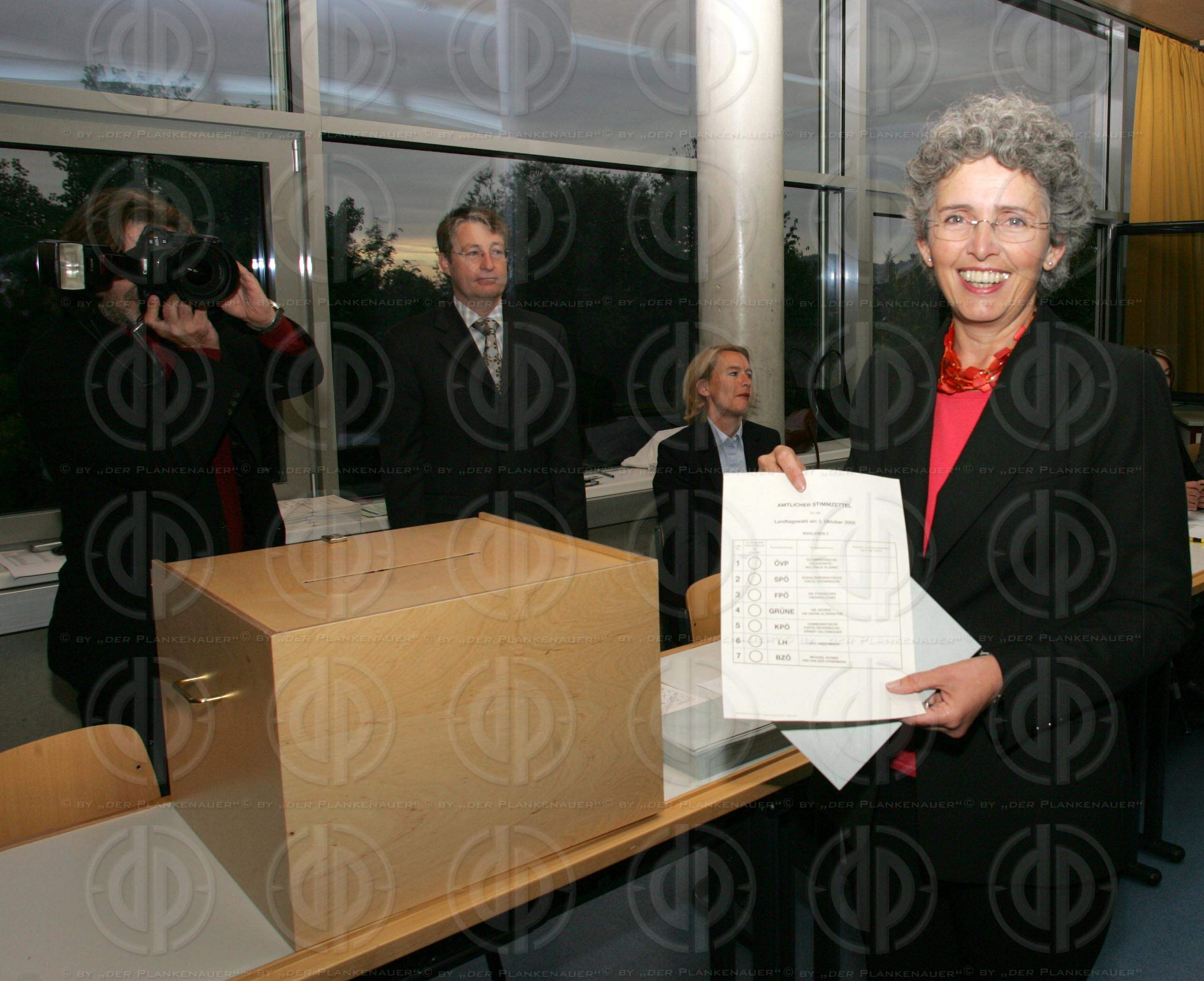 Landtagswahl 2005-Kadidaten wählen